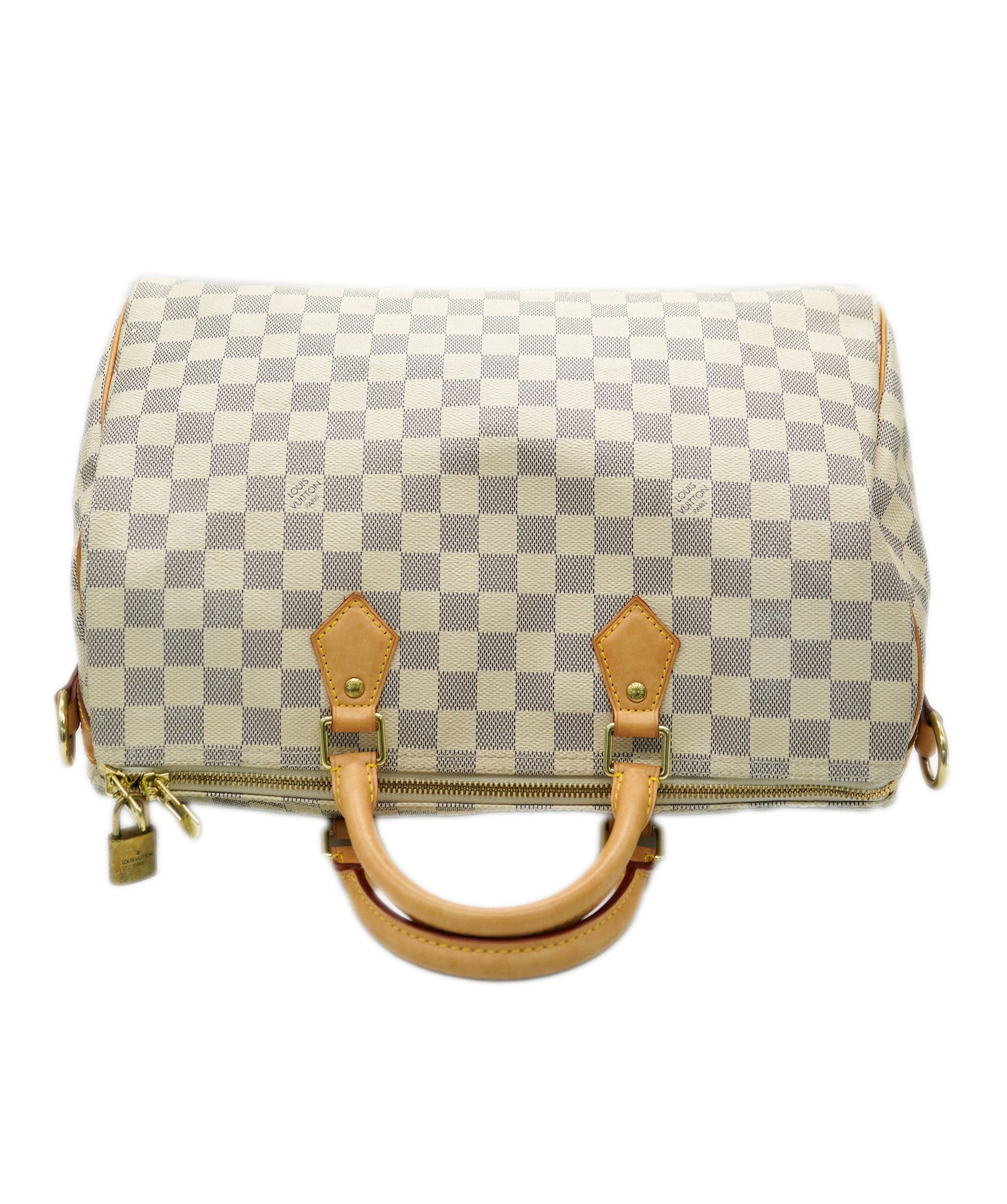 Louis Vuitton Louis Vuitton Damier Azur Canvas Speedy Bandouliere 30 ABC0923