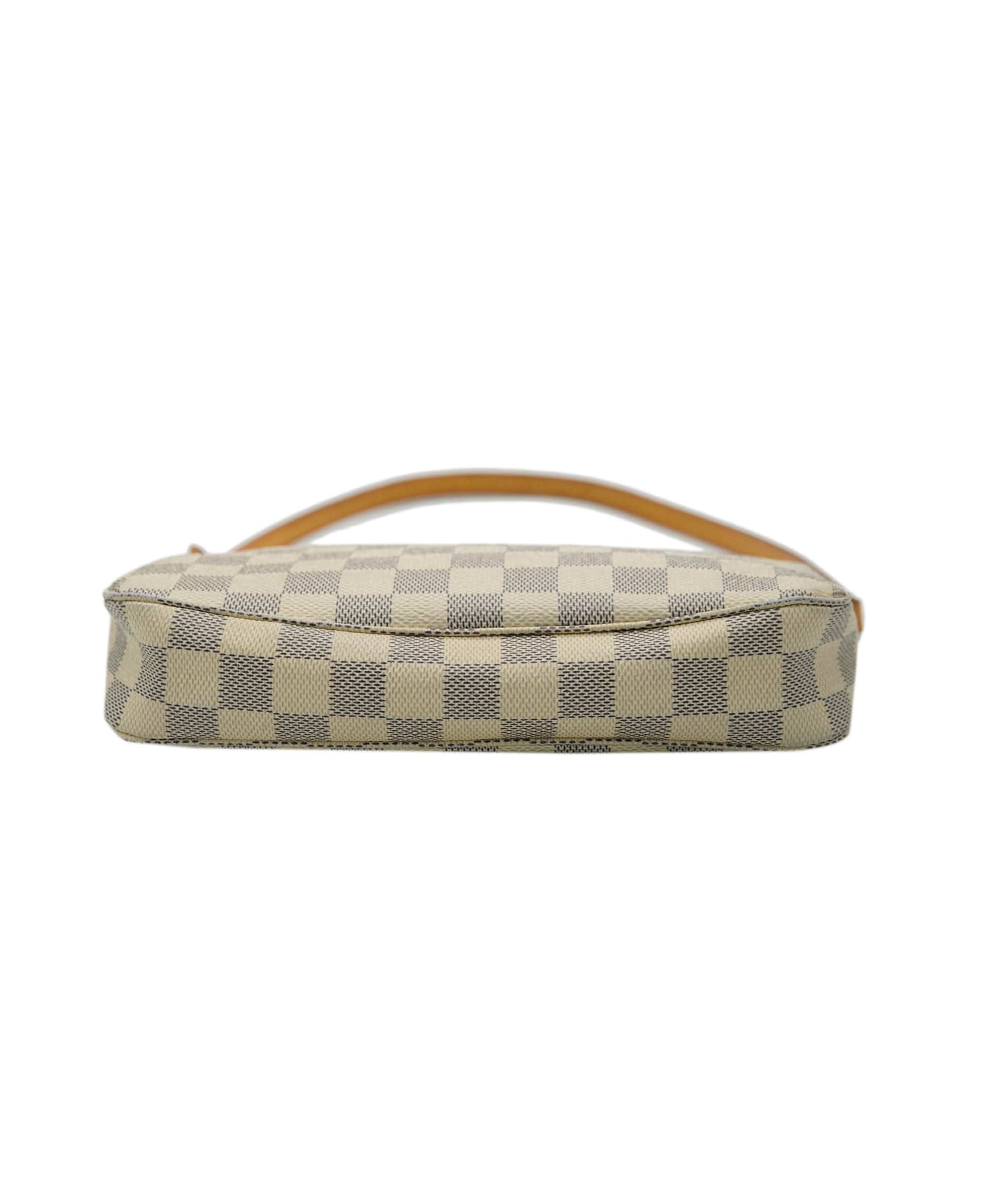 Louis Vuitton Louis Vuitton Damier Azur Coated Canvas Pochette Accessories ABC0915