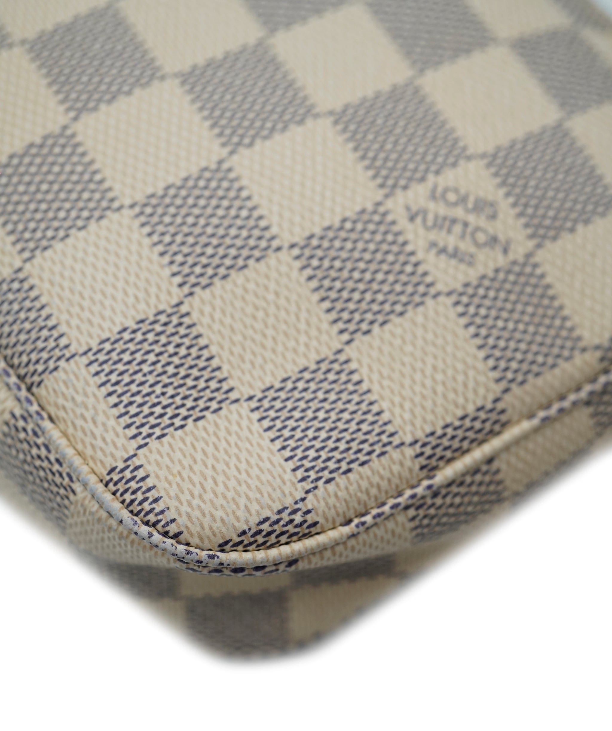 Louis Vuitton Louis Vuitton Damier Azur Coated Canvas Pochette Accessories ABC0915