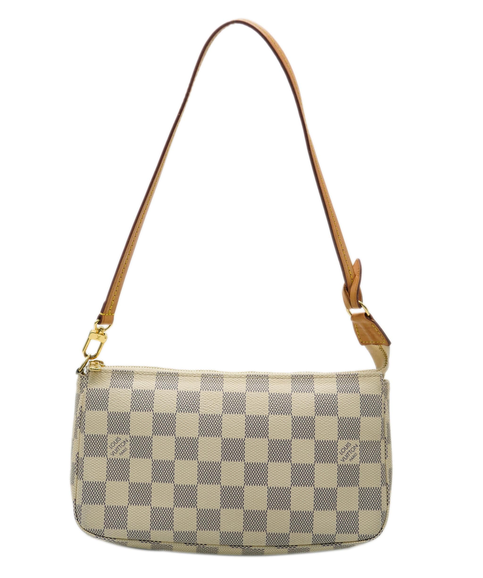 Louis Vuitton Louis Vuitton Damier Azur Coated Canvas Pochette Accessories ABC0915