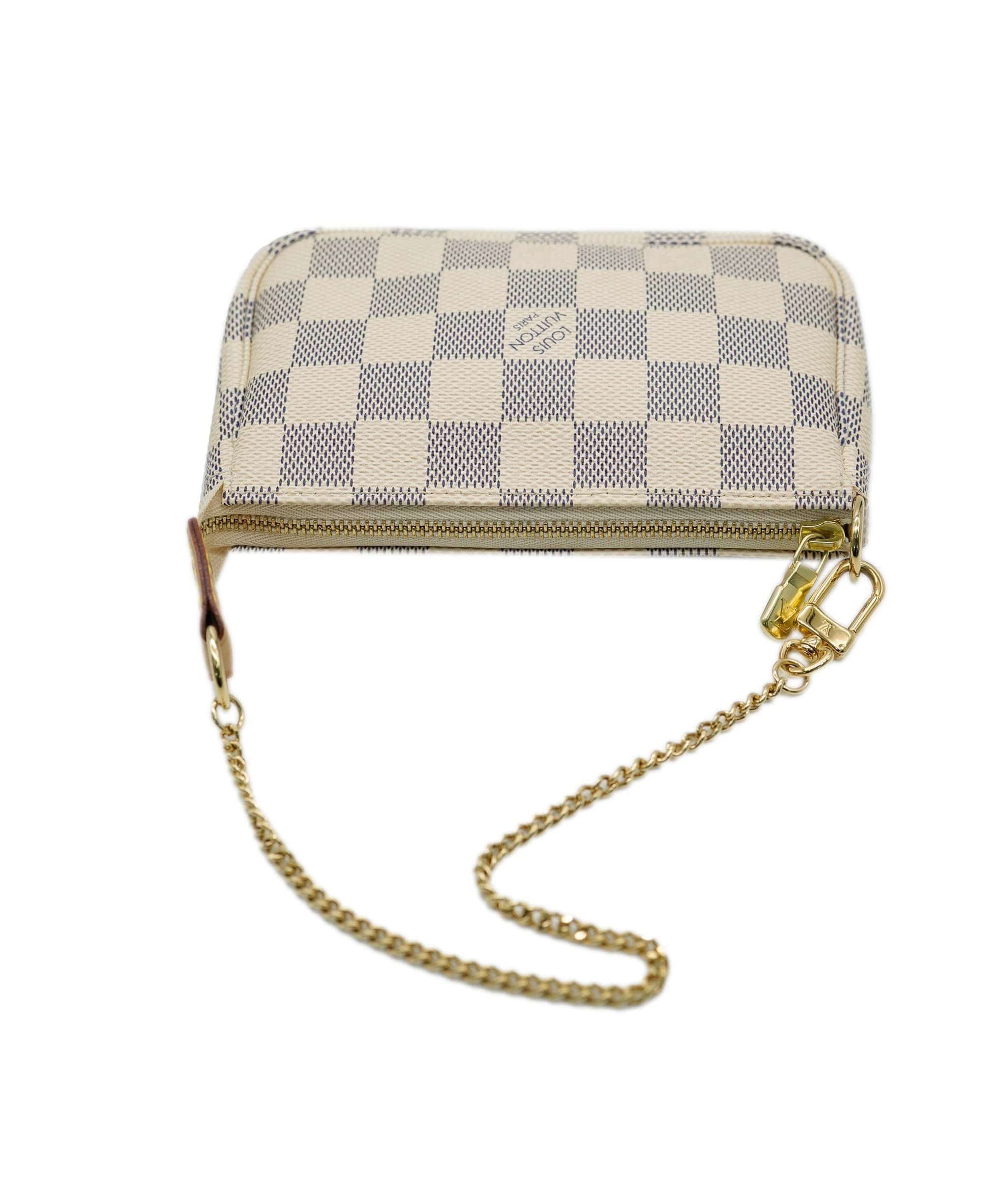 Louis Vuitton Louis Vuitton Damier Azur Mini Pochette Accessoires ABC0211