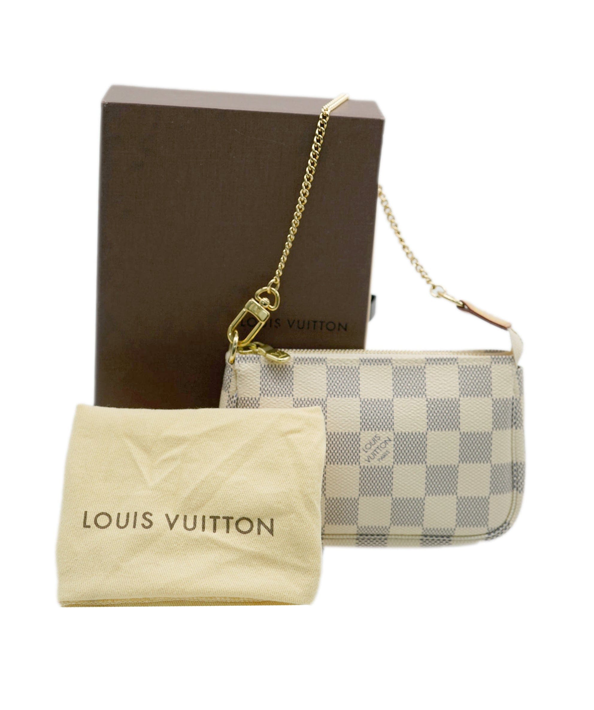 Louis Vuitton Louis Vuitton Damier Azur Mini Pochette Accessoires ABC0211