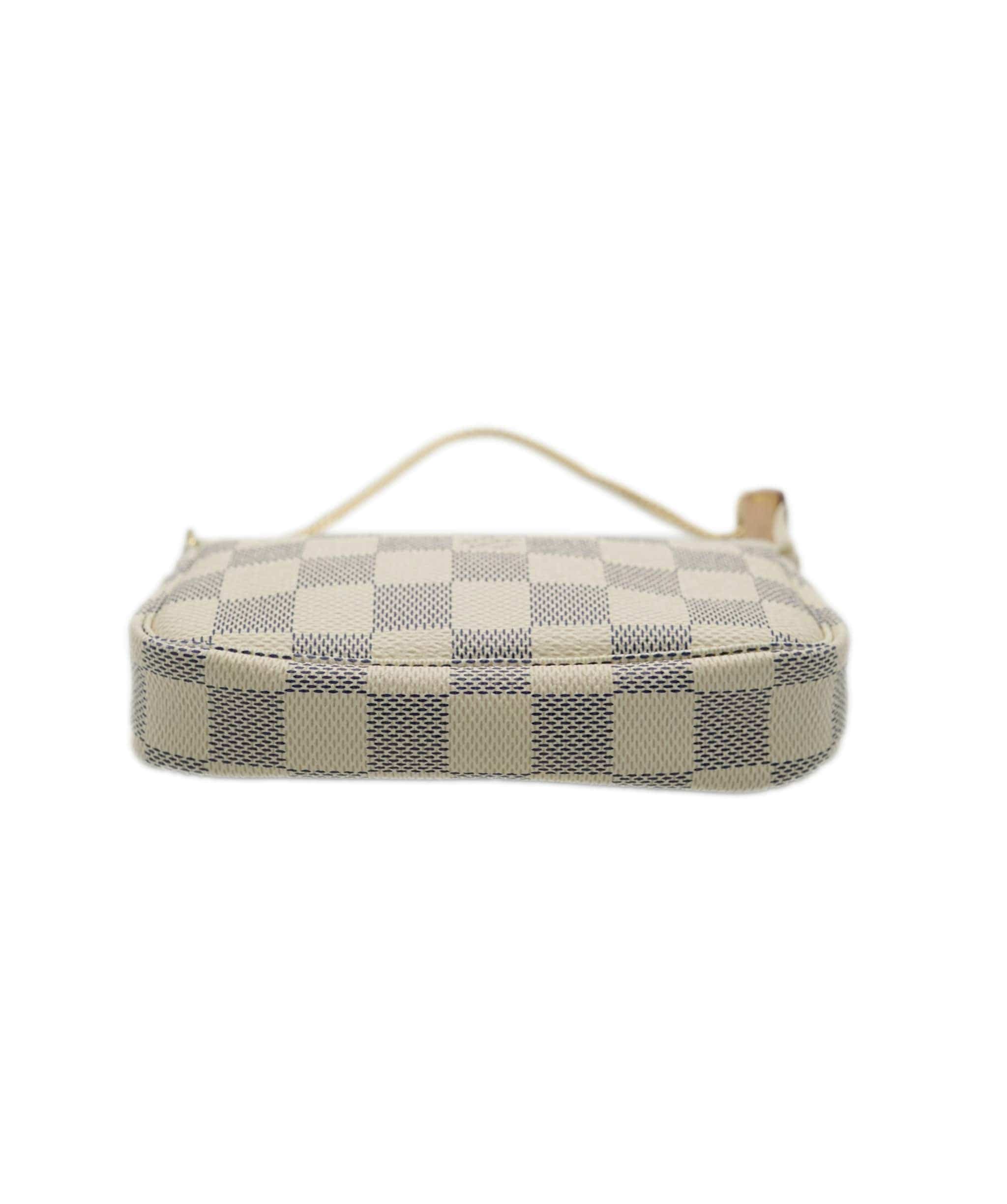 Louis Vuitton Louis Vuitton Damier Azur Mini Pochette Accessoires ABC0211