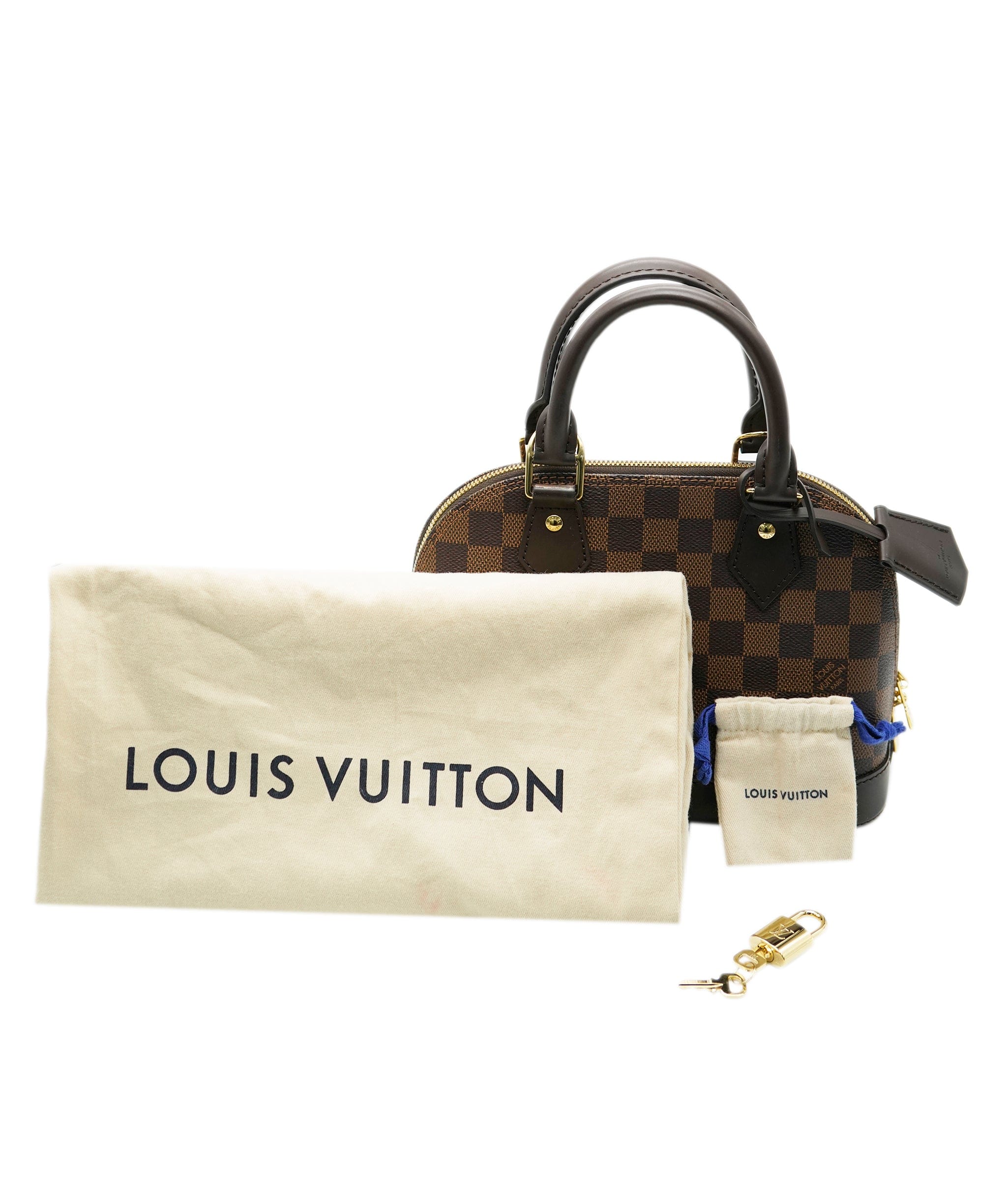 Louis Vuitton Louis Vuitton Damier Ebene Canvas Alma BB ABC0745