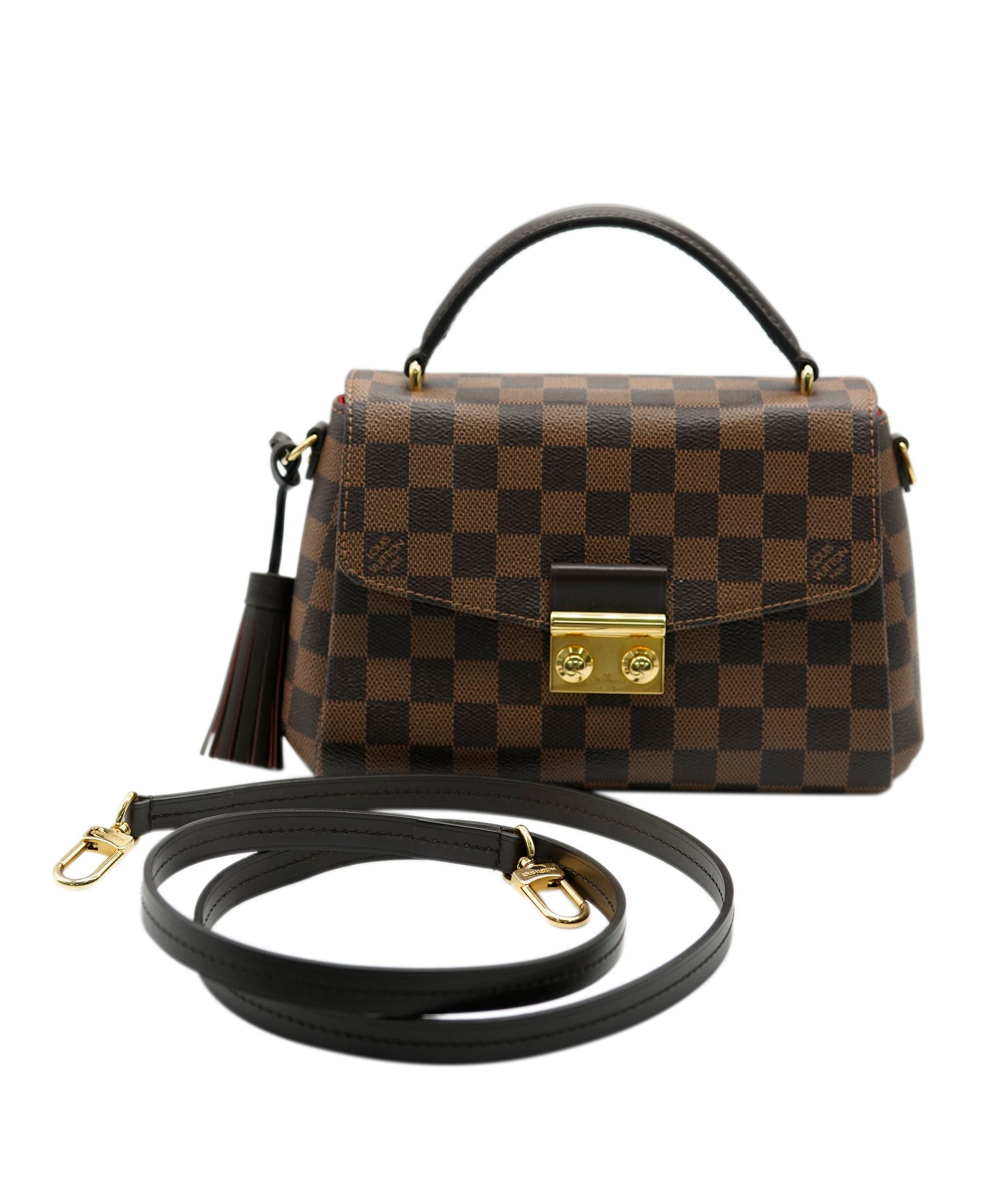 Louis Vuitton Louis Vuitton Damier Ebene Canvas Croisette ASC2067