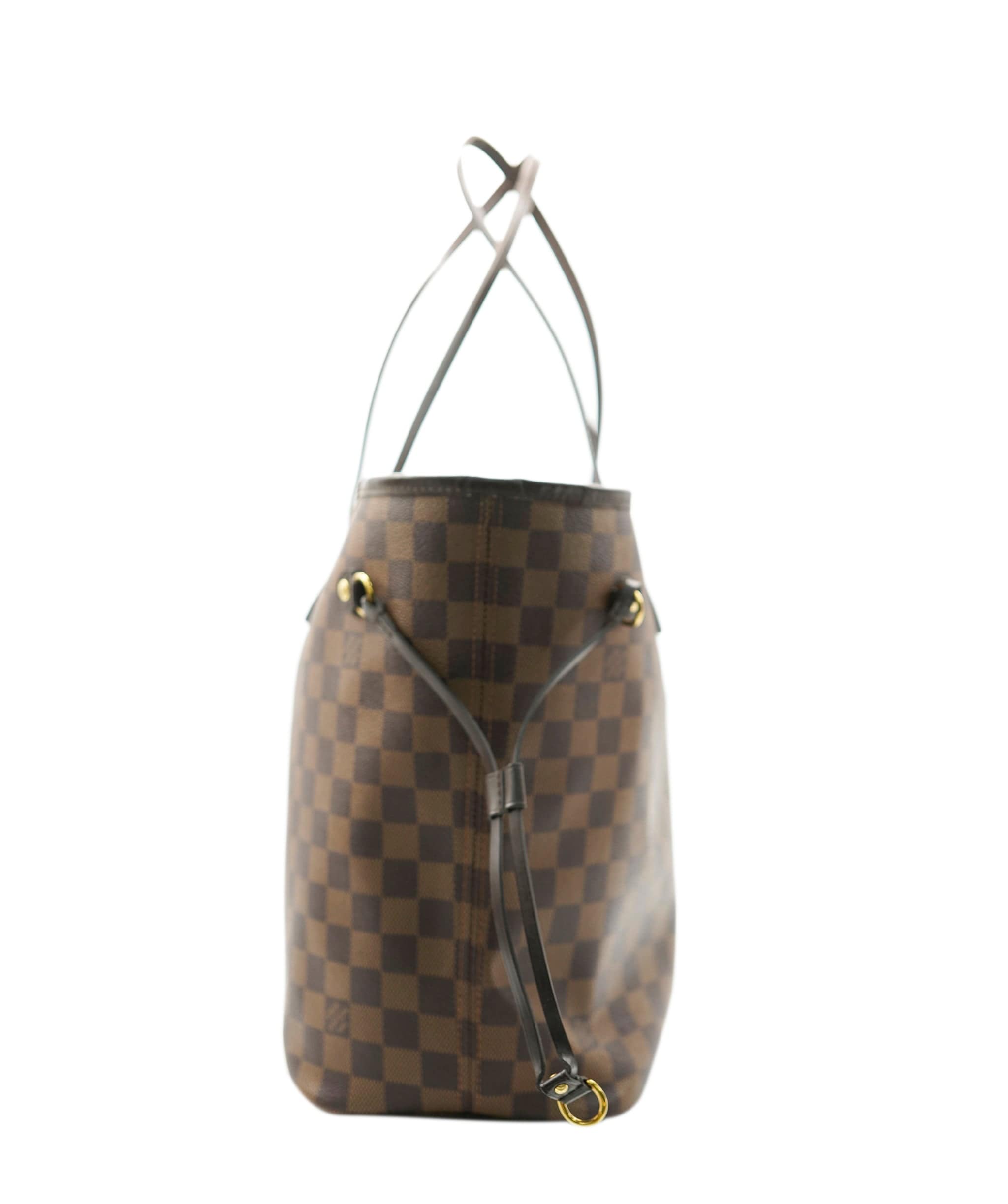 Louis Vuitton Louis Vuitton Damier Ebene Canvas Neverfull MM ABC0730