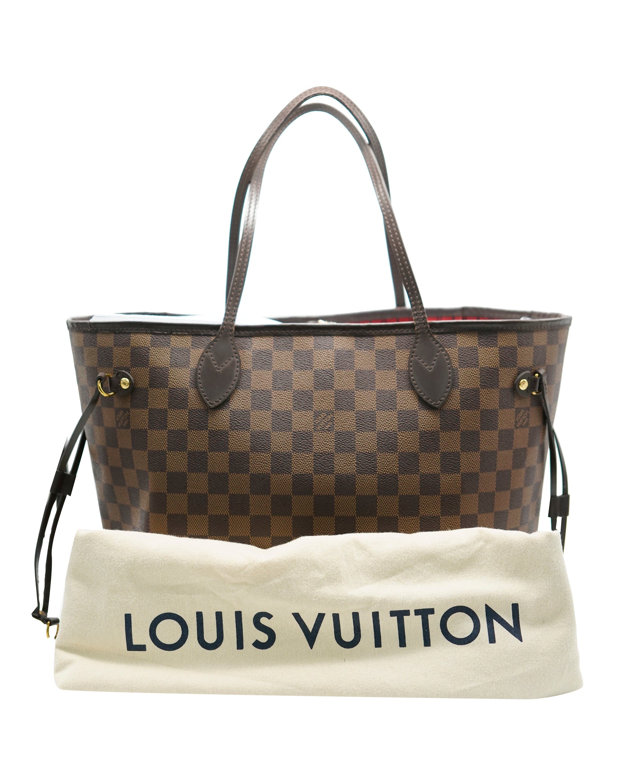 Louis Vuitton Louis Vuitton Damier Ebene Canvas Neverfull MM ABC0730