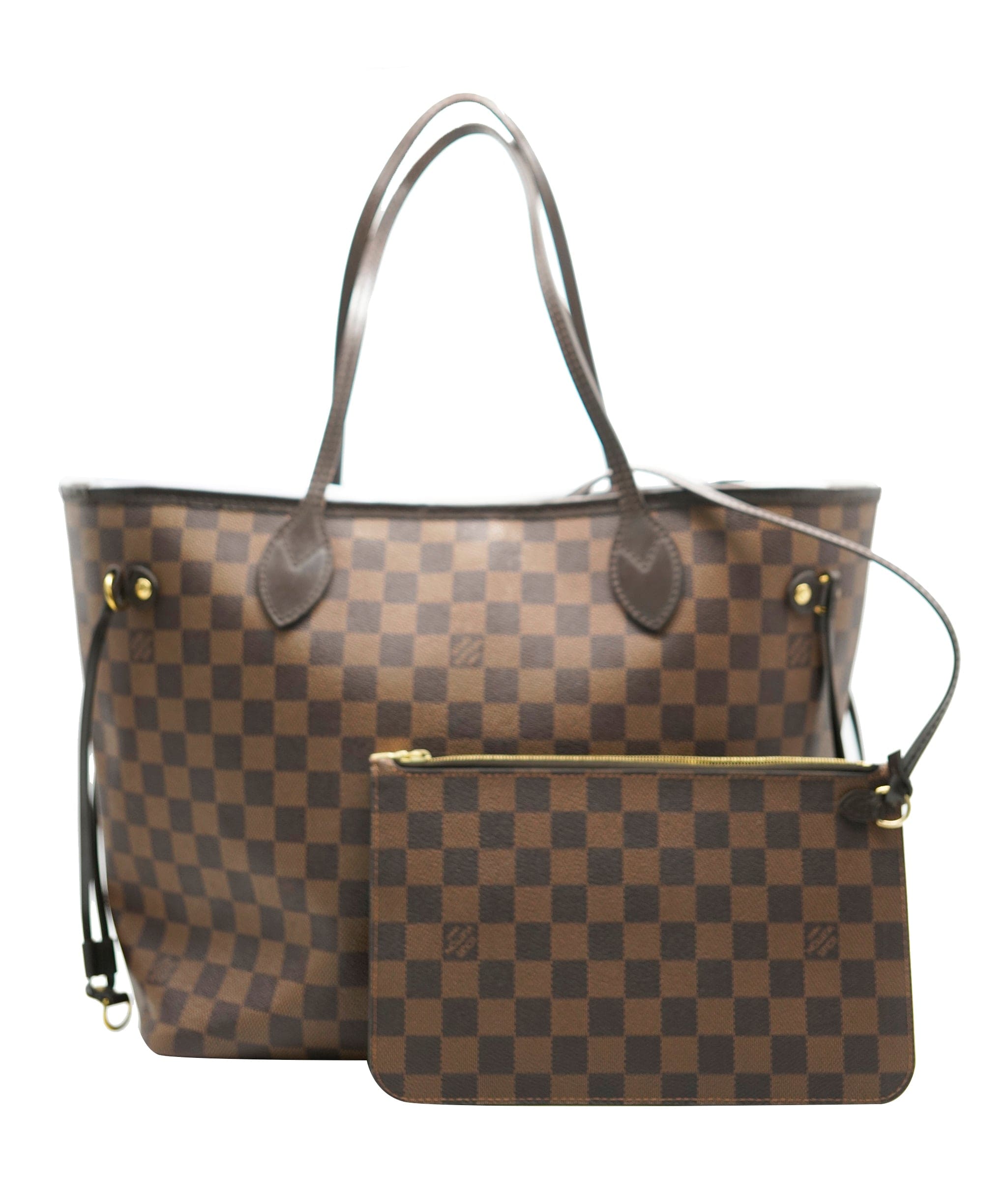 Louis Vuitton Louis Vuitton Damier Ebene Canvas Neverfull MM ABC0730