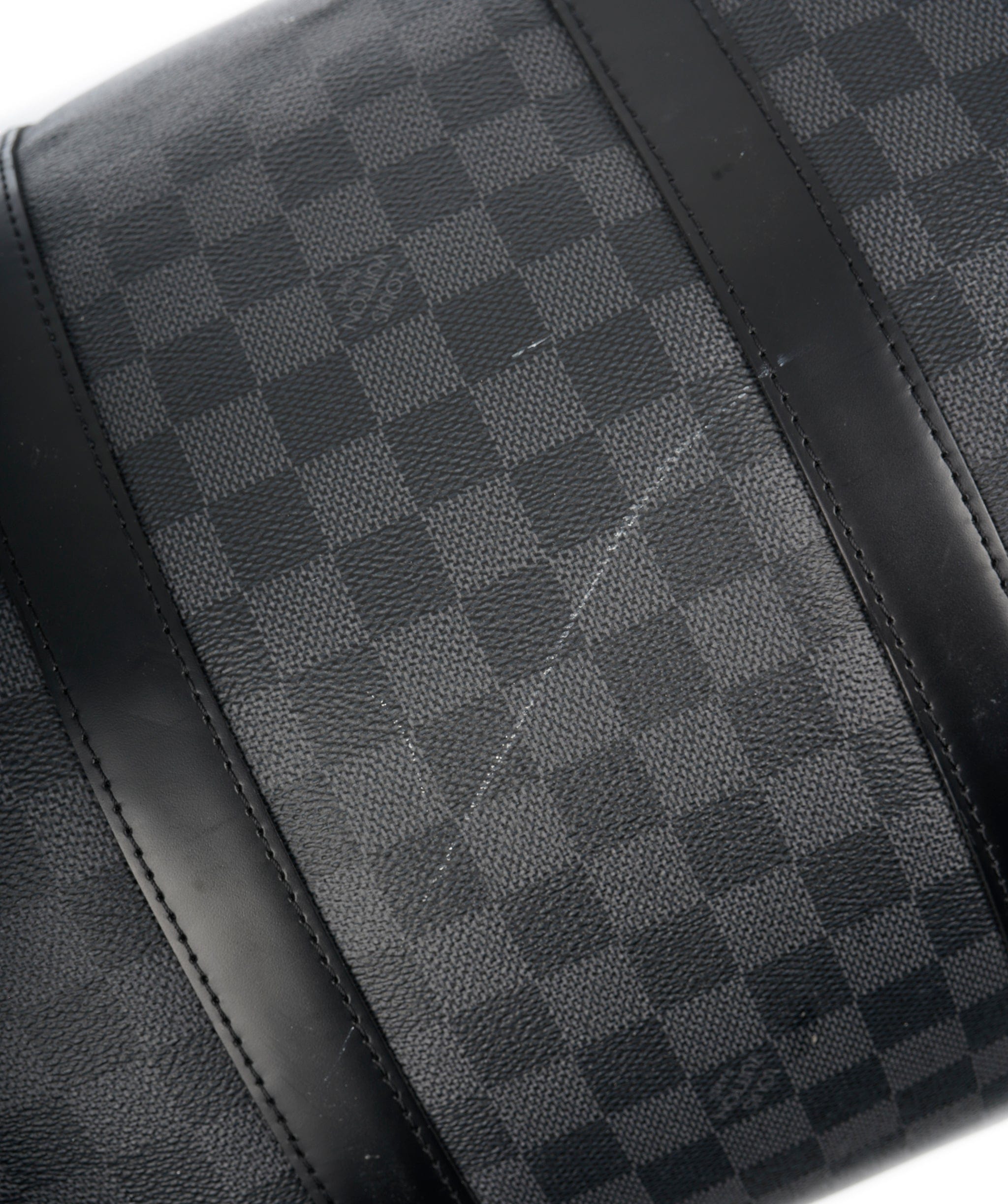 Louis Vuitton Louis Vuitton Damier Graphite Coated Canvas Keepall Bandoulière 55 ABC0411