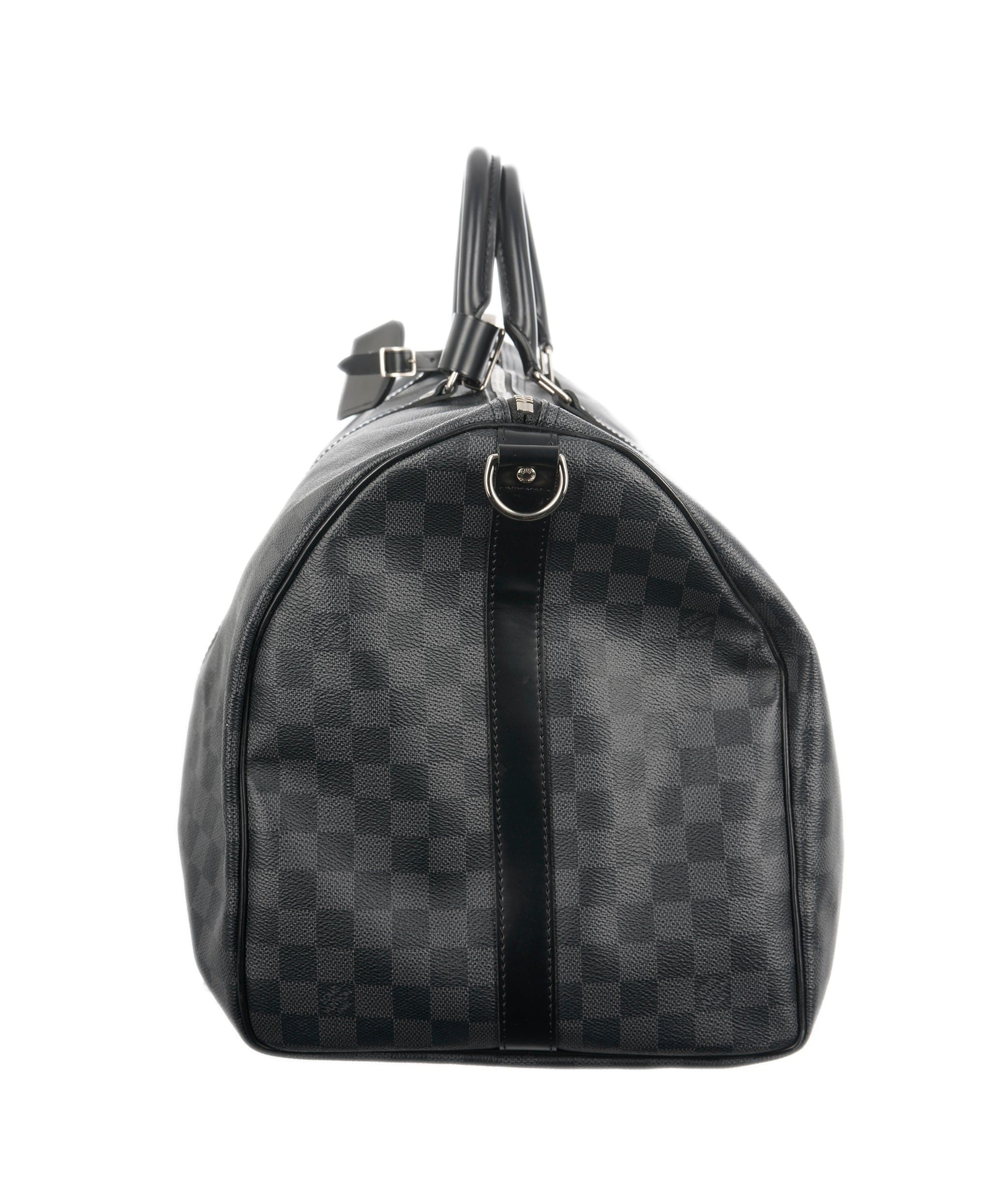 Louis Vuitton Louis Vuitton Damier Graphite Coated Canvas Keepall Bandoulière 55 ABC0411