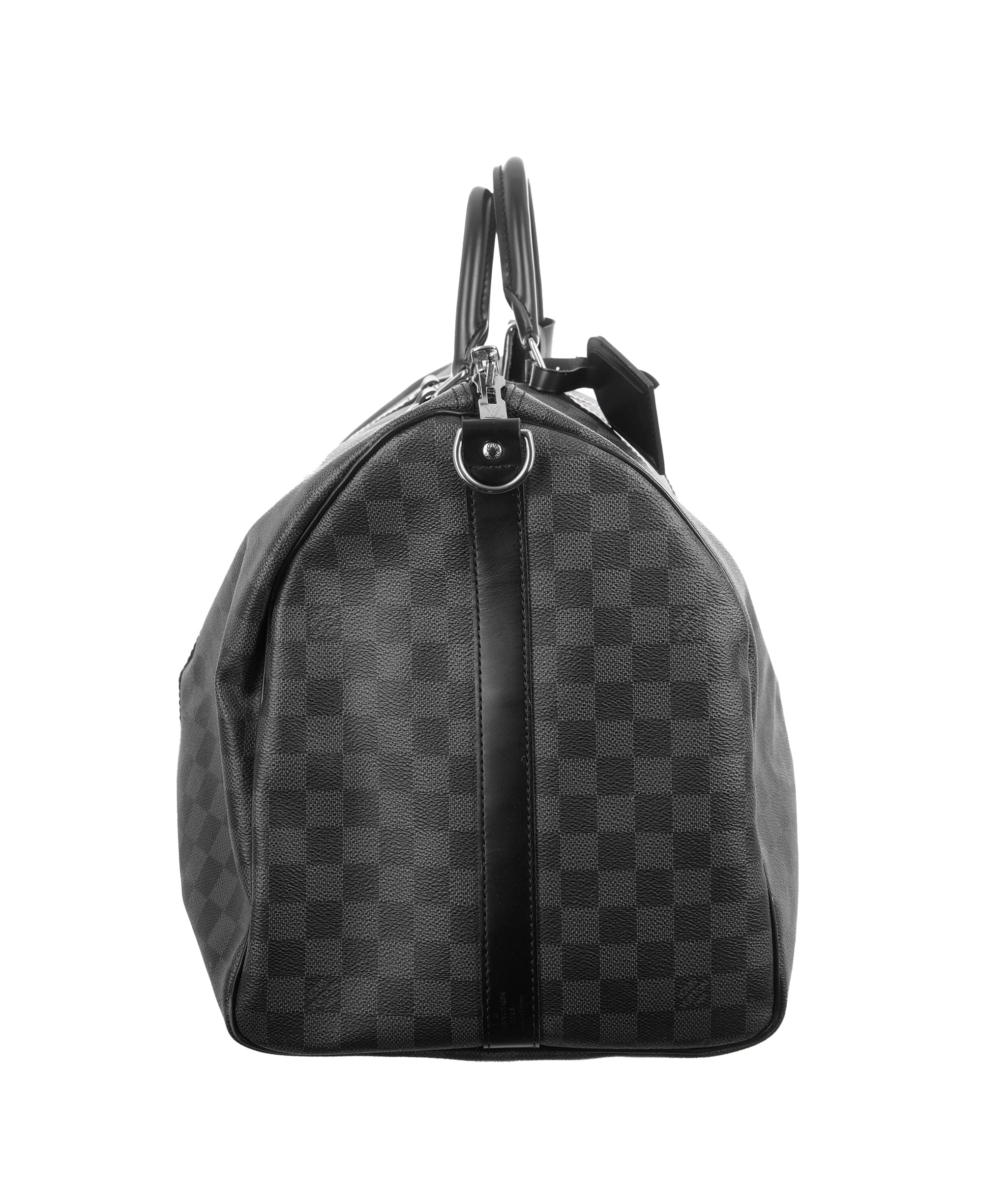 Louis Vuitton Louis Vuitton Damier Graphite Coated Canvas Keepall Bandoulière 55 ABC0411