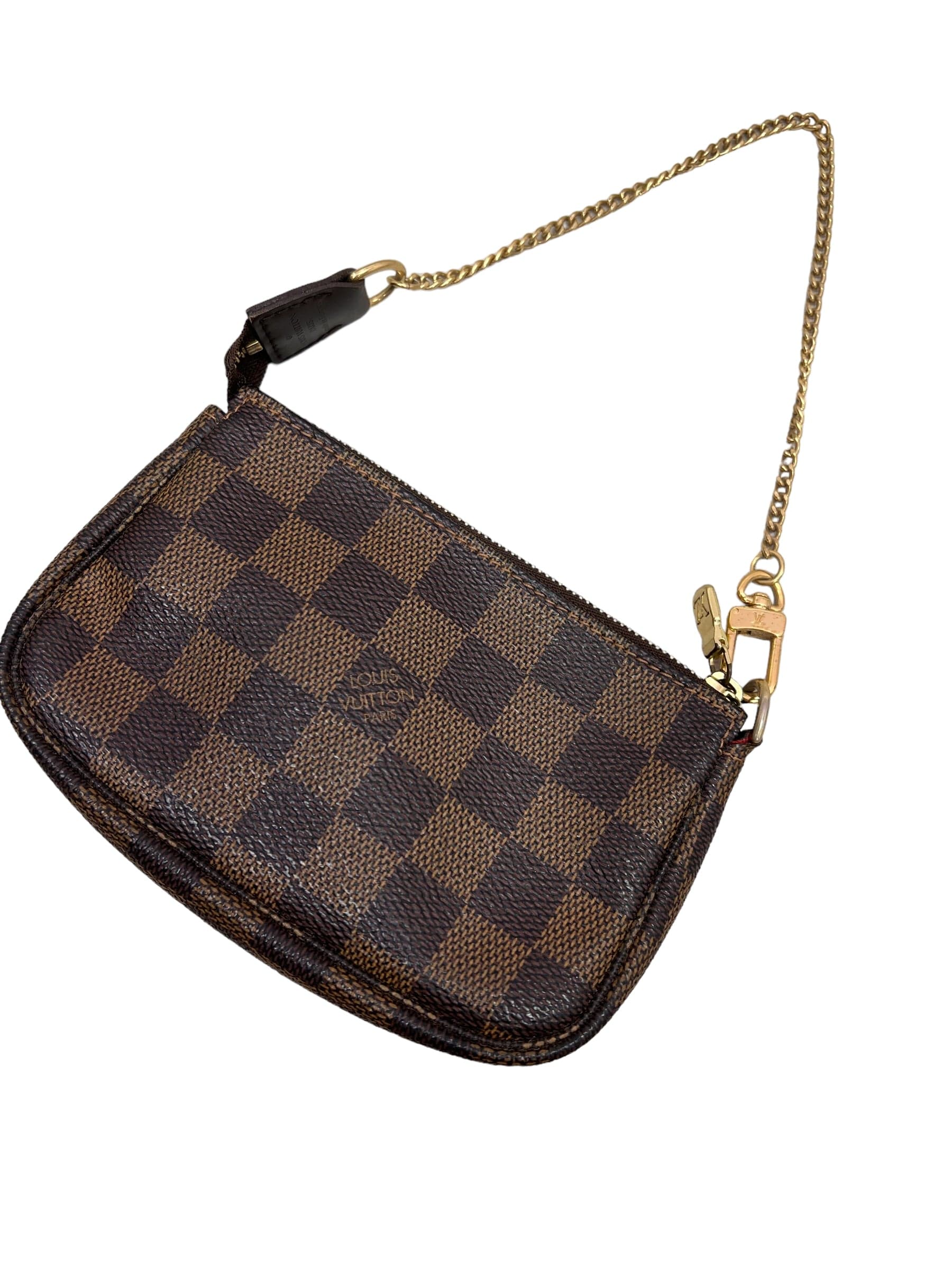 Louis Vuitton Louis Vuitton Mini Pochette Damier Ebene SYCK476