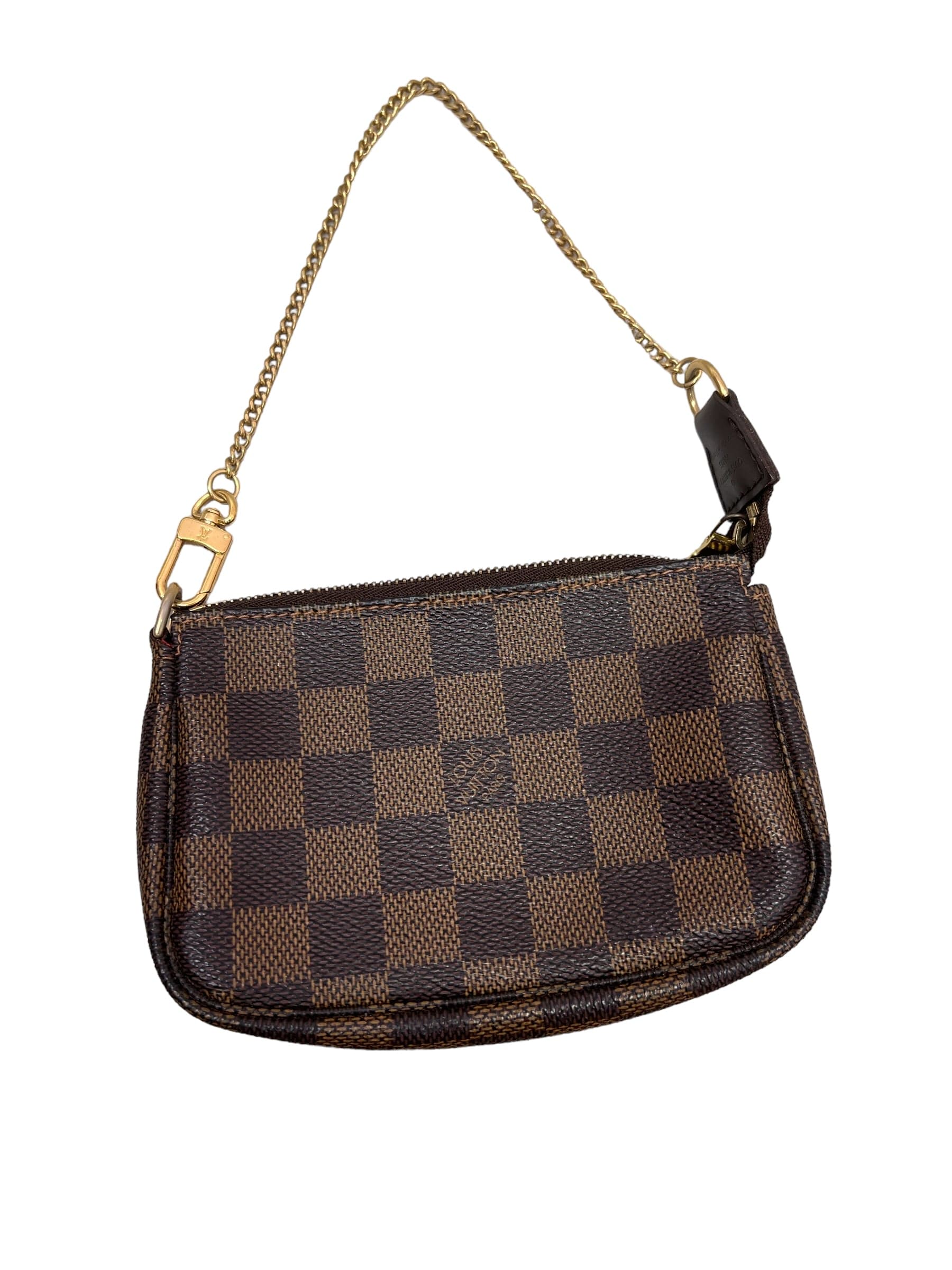 Louis Vuitton Louis Vuitton Mini Pochette Damier Ebene SYCK476