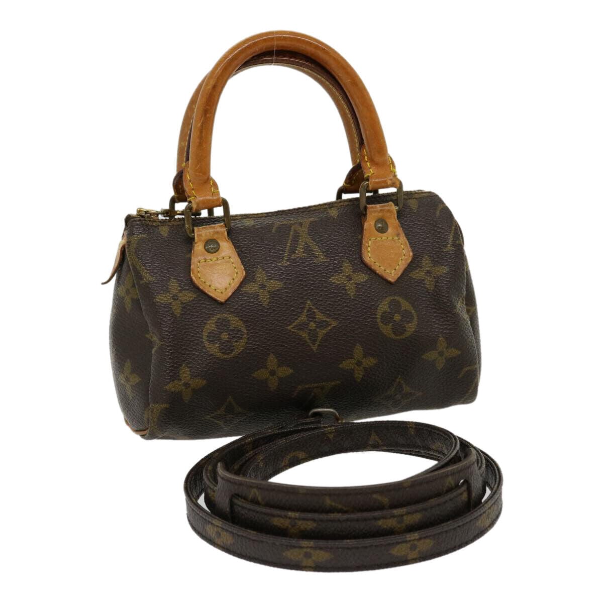 Louis Vuitton Louis Vuitton Mini Speedy With Strap ASC2550