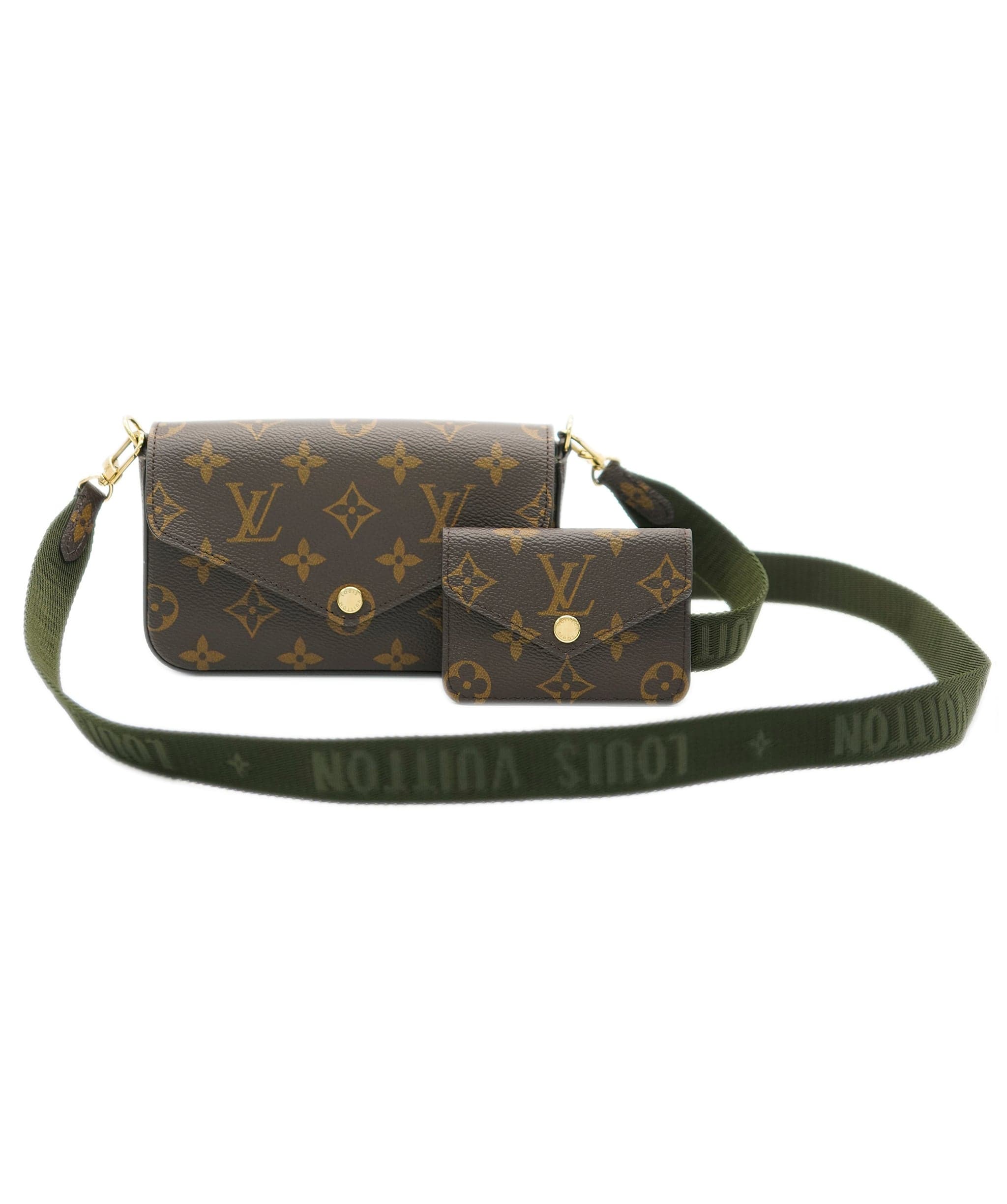 Louis Vuitton Louis Vuitton Monogram Canvas Felicie Strap & Go ABC0950