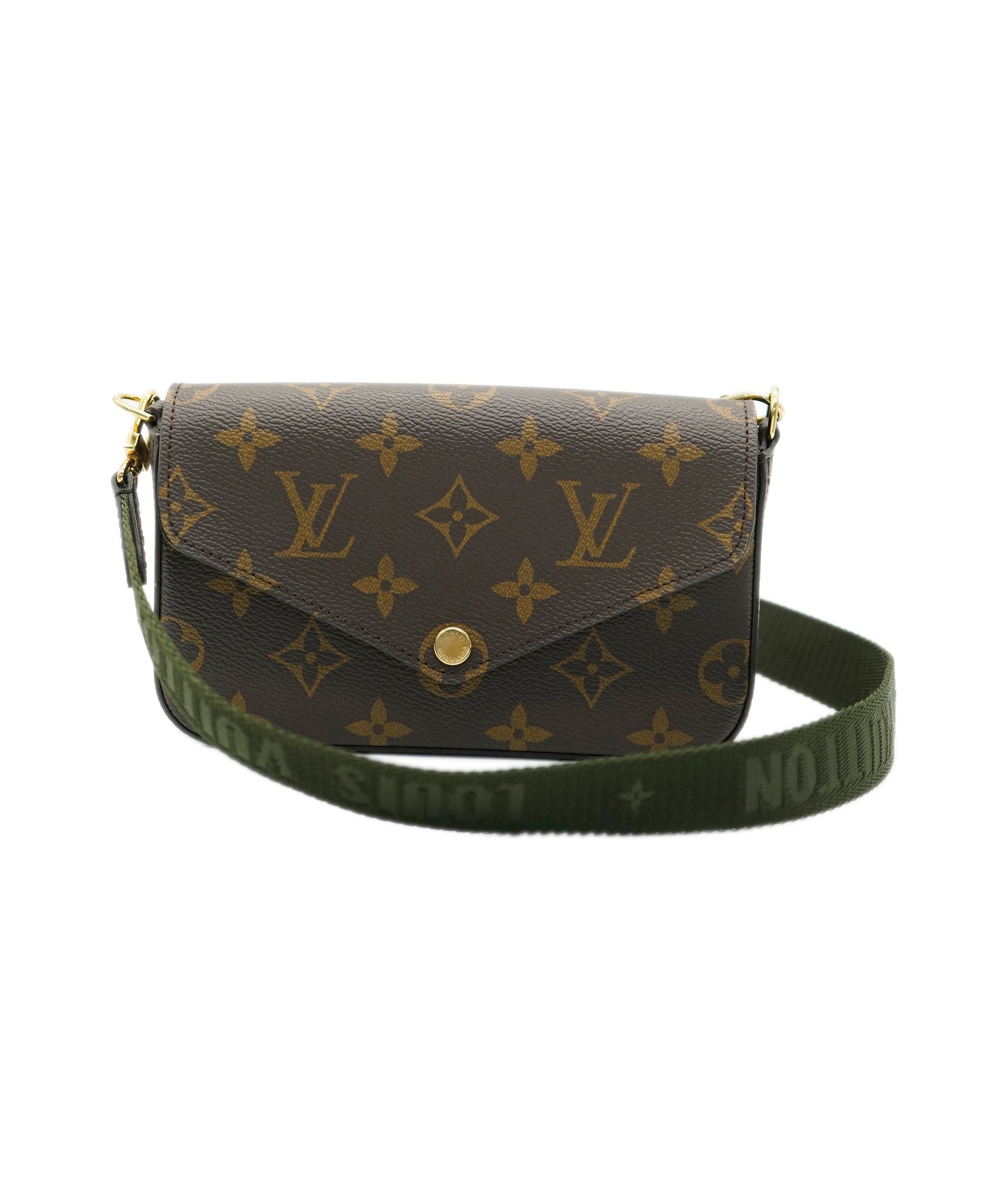 Louis Vuitton Louis Vuitton Monogram Canvas Felicie Strap & Go ABC0950