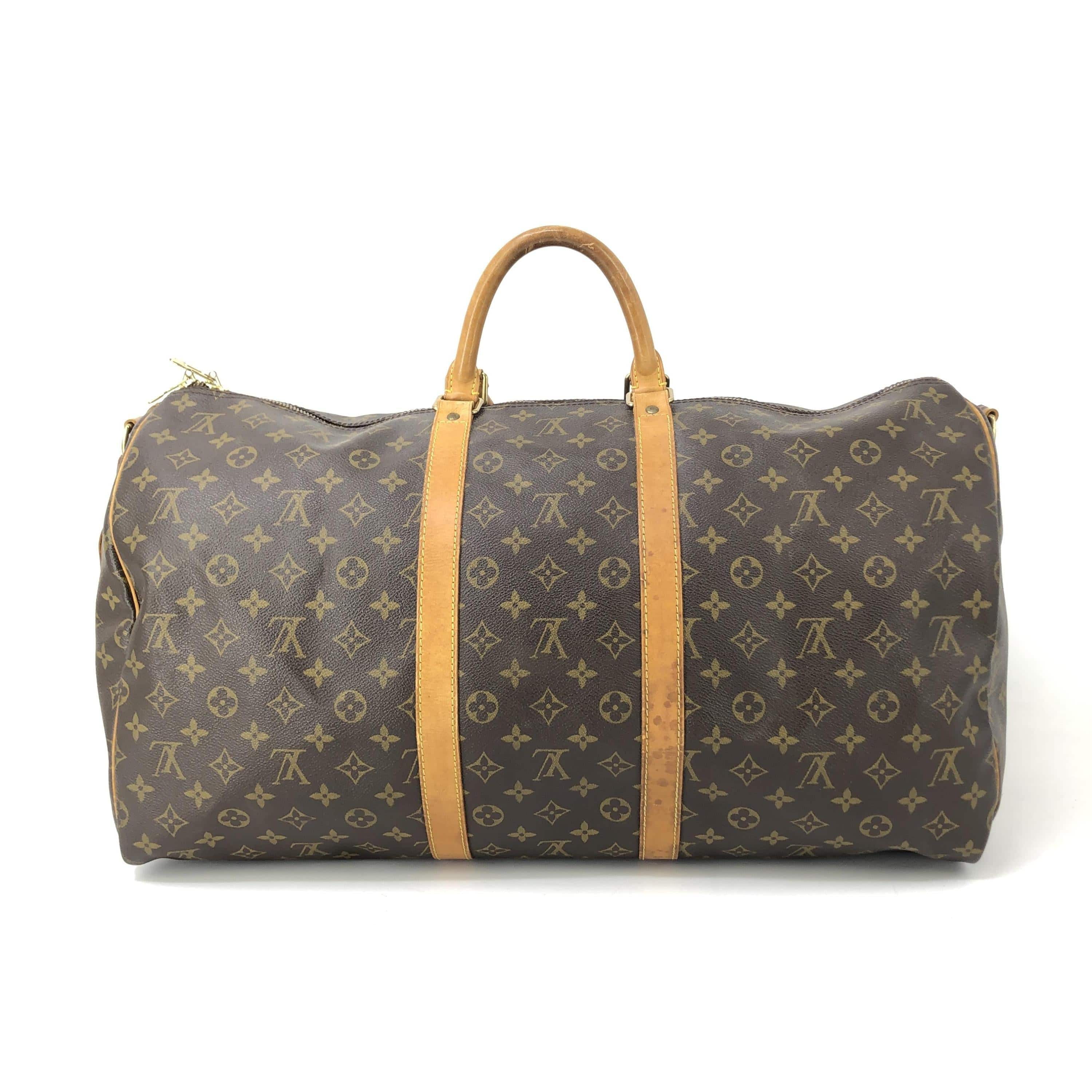 Louis Vuitton Louis Vuitton Monogram Canvas Keepall 55 C334589