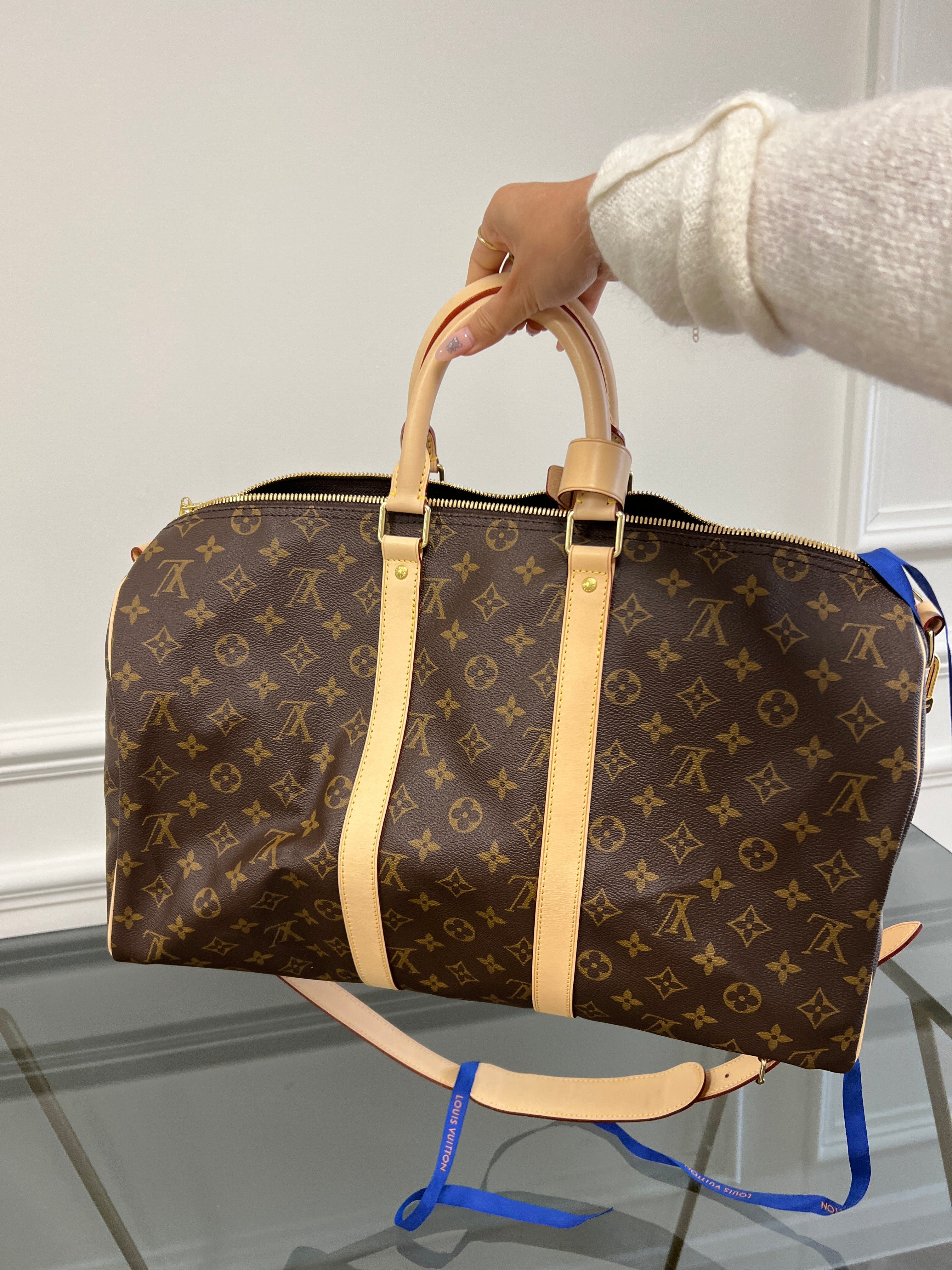 Louis Vuitton Louis Vuitton Monogram Canvas Keepall Bandouliere 45 - ASC2297