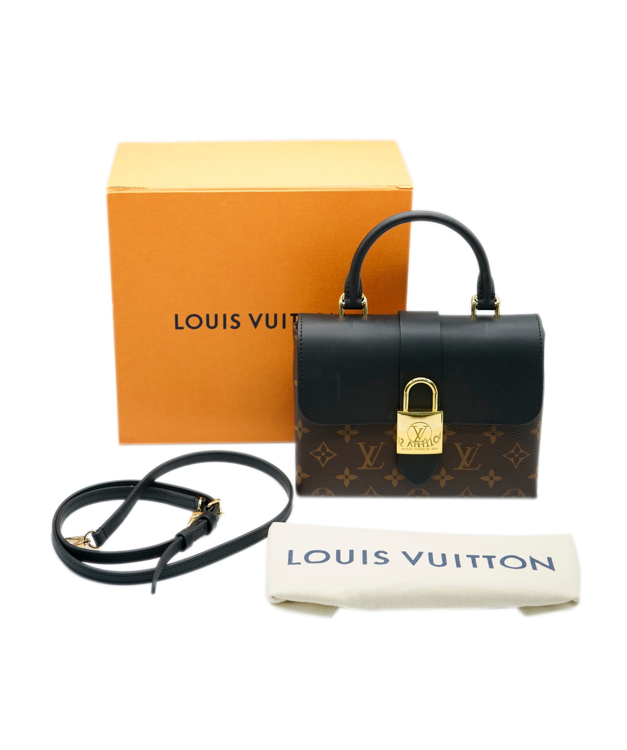 Louis Vuitton Louis Vuitton Monogram Canvas Locky BB ASC2065