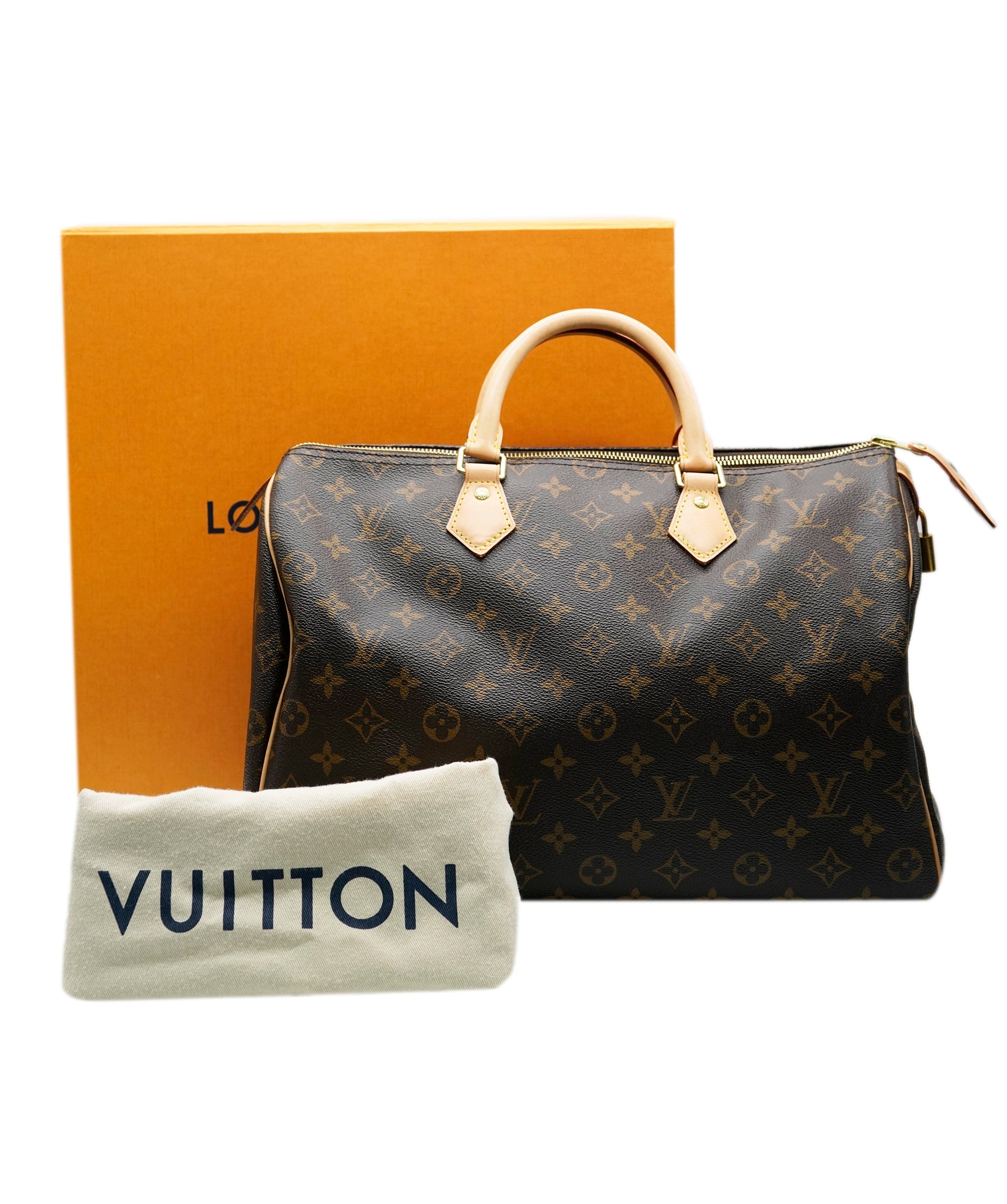 Louis Vuitton Louis Vuitton Monogram Canvas Speedy 35 ABC0345