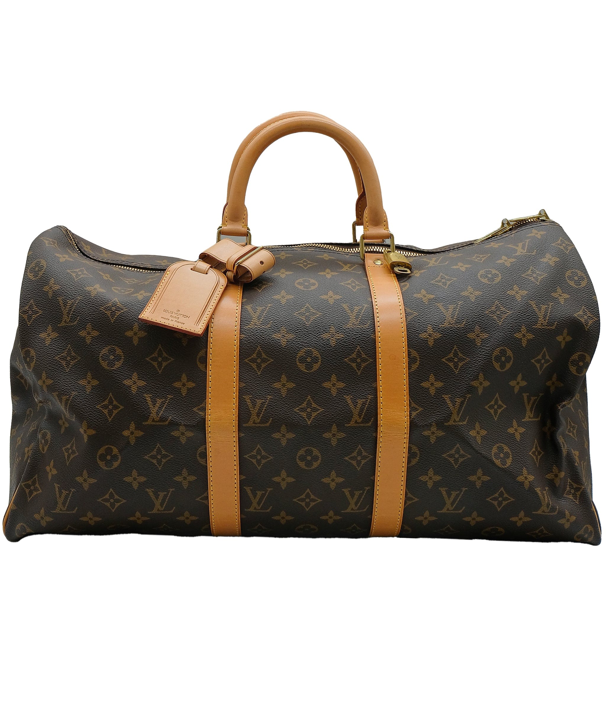 Louis Vuitton Louis Vuitton Monogram Keepall 50 Boston Bag M41426 LV Auth 64779A DXBS0549