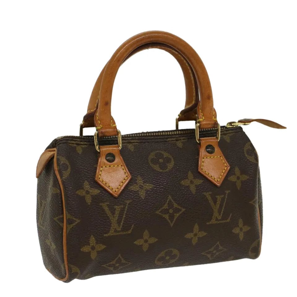 Louis Vuitton Louis Vuitton Monogram Mini Speedy Hand Bag M41534 LV Auth ASL10360