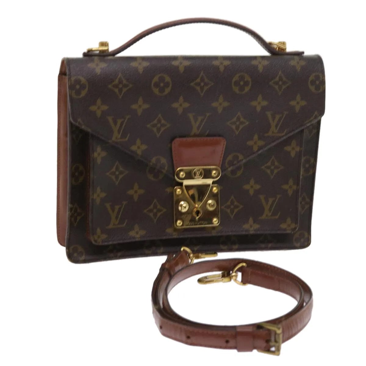 Louis Vuitton Louis Vuitton Monogram Monceau 26 Shoulder Bag 2way M51187 LV Auth ASL10382