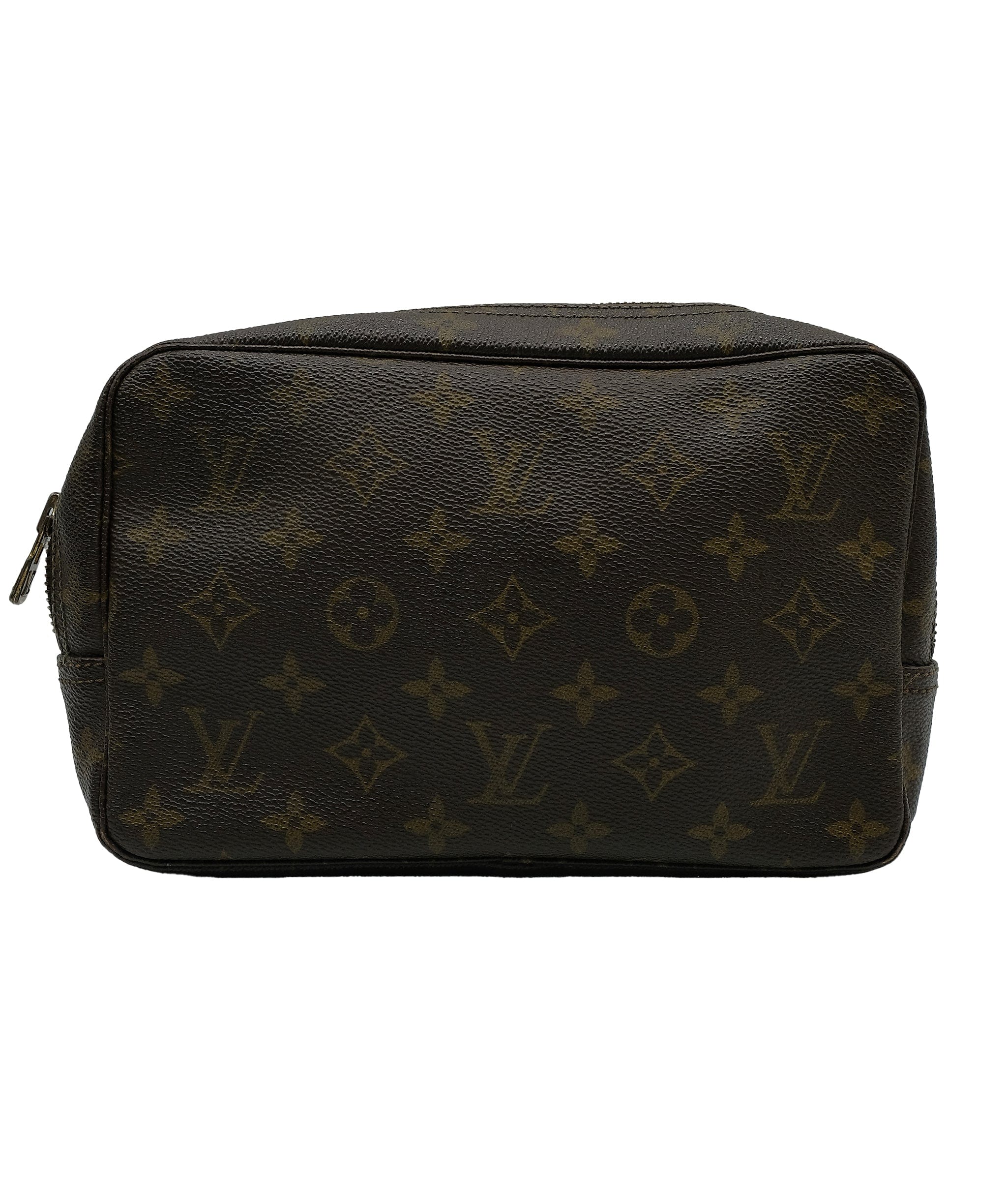 Louis Vuitton LOUIS VUITTON Monogram Trousse Toilette 28 Clutch Bag M47522 LV Auth 43622 ASC3059