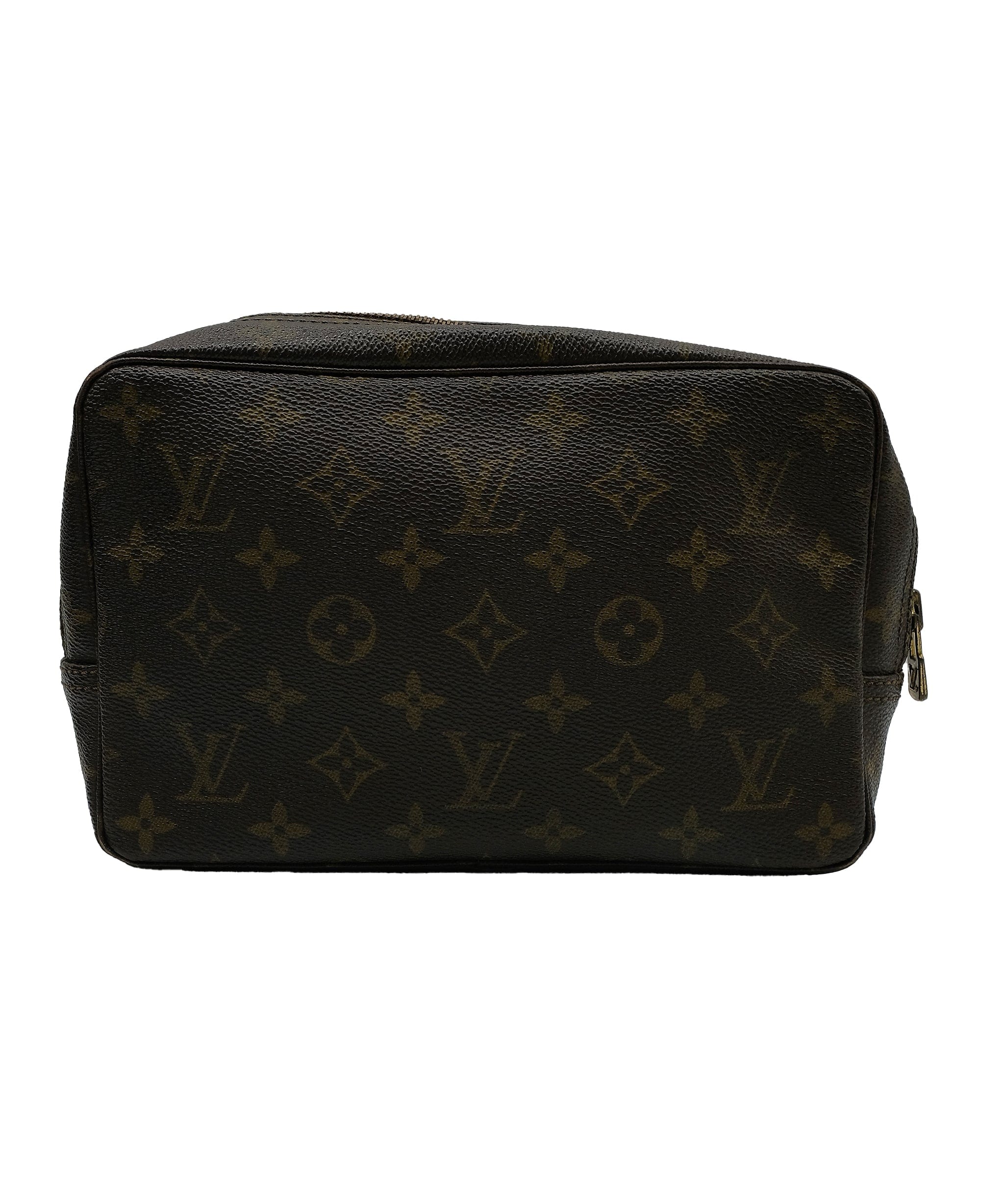 Louis Vuitton LOUIS VUITTON Monogram Trousse Toilette 28 Clutch Bag M47522 LV Auth 43622 ASC3059