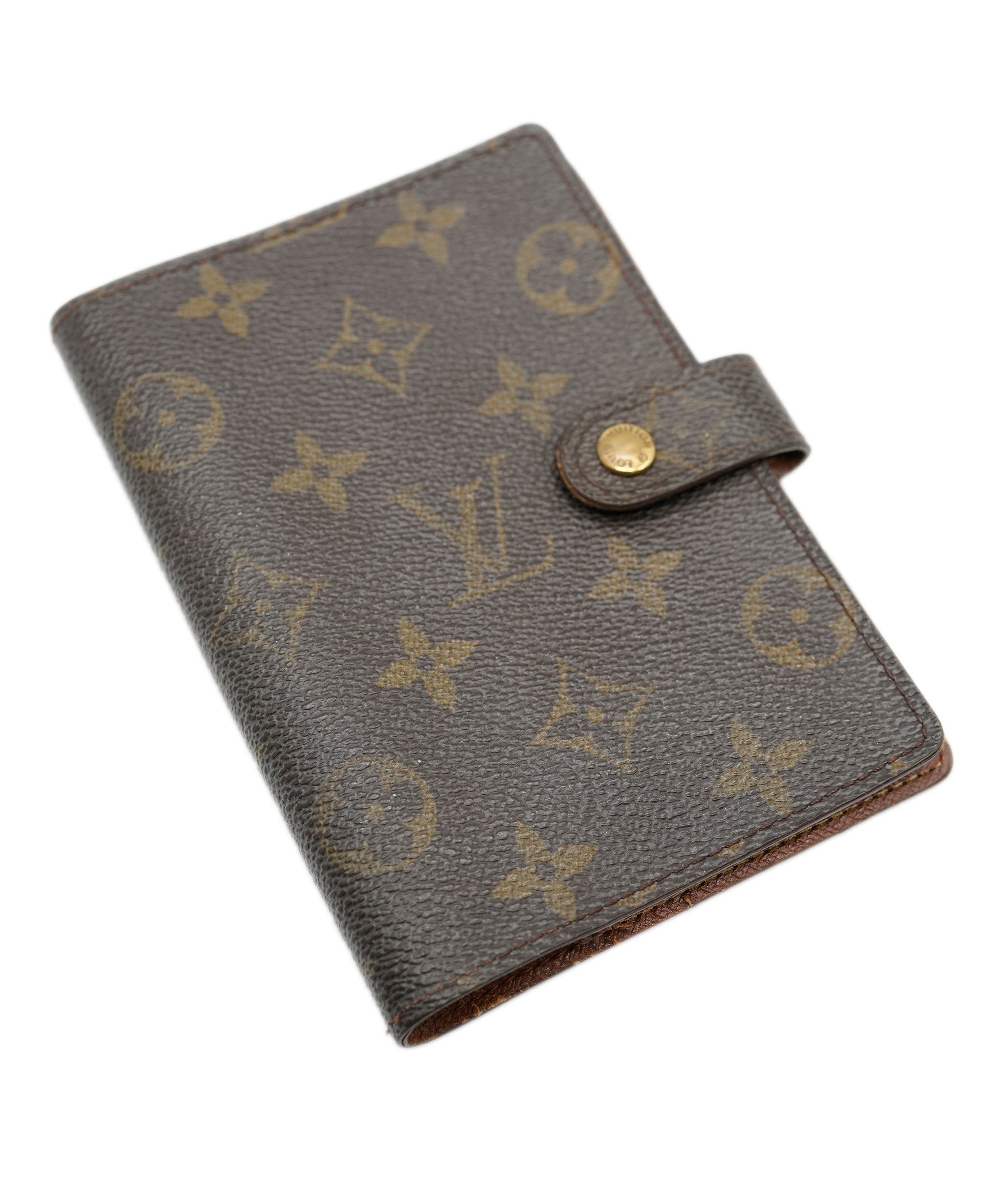 Louis Vuitton louis vuitton monogtam agenda pm day planner cover  ASL8516