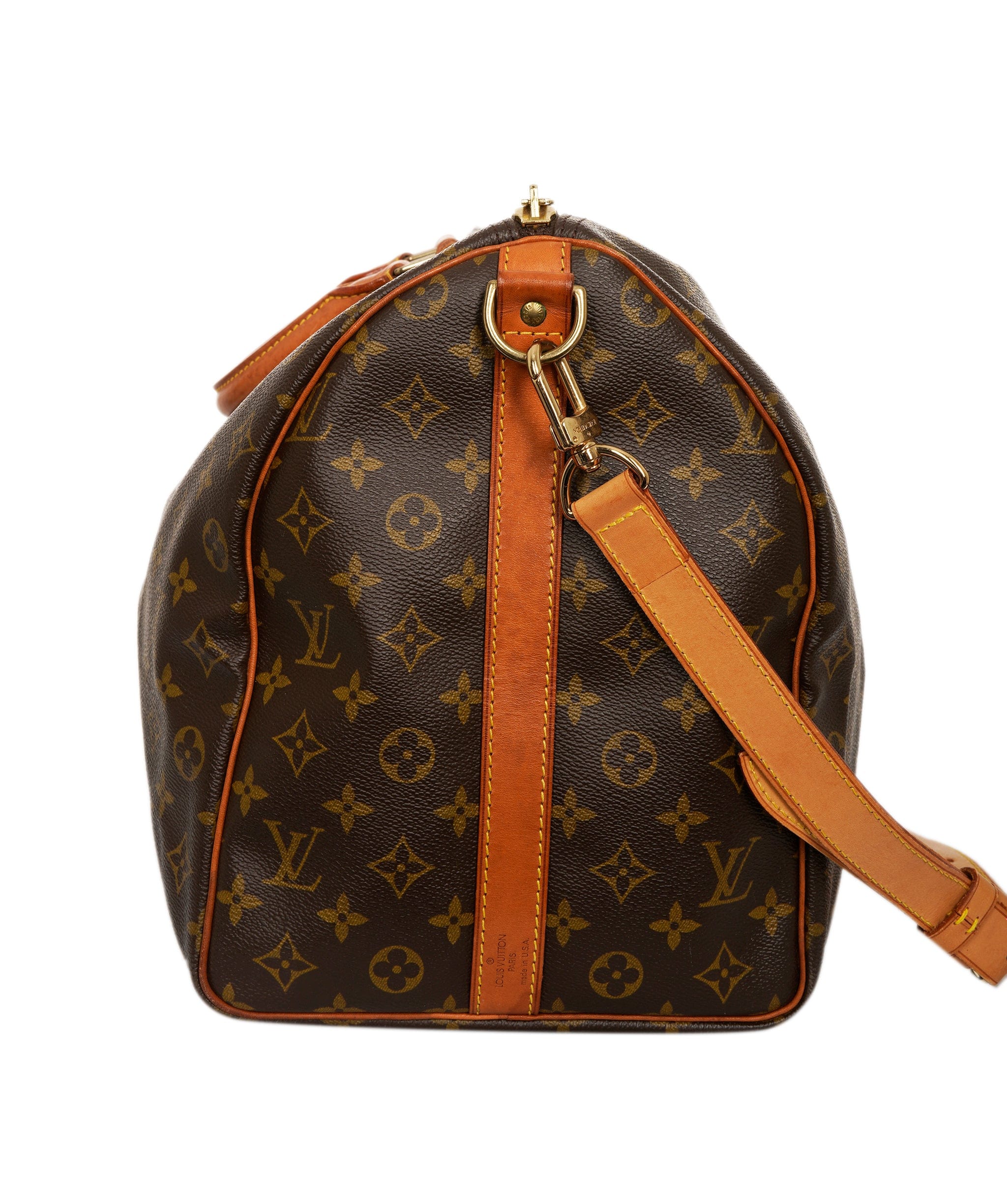 Louis Vuitton louis vuitton monogtam keepall bandouliere 50 boston bag ASL8523