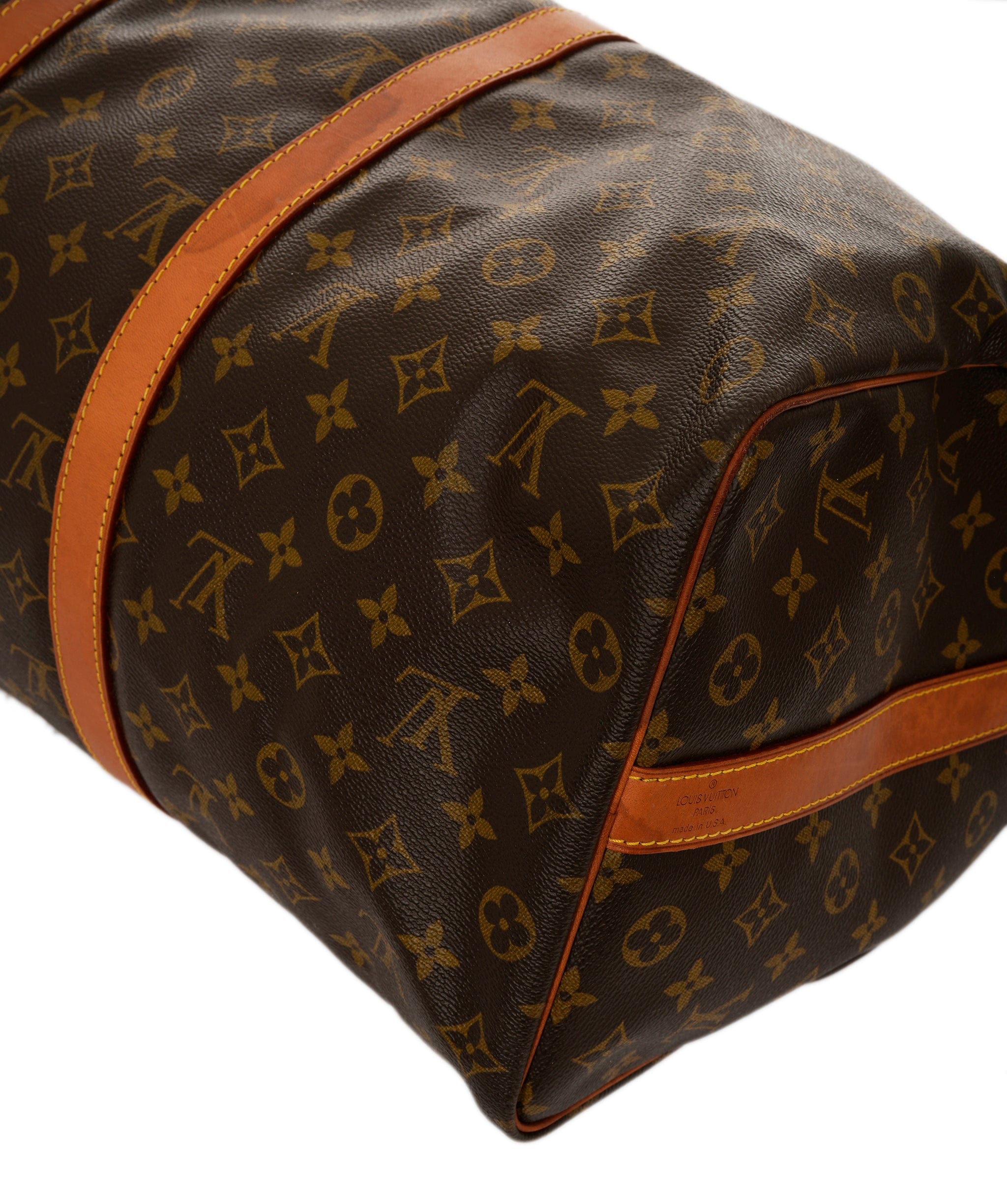 Louis Vuitton louis vuitton monogtam keepall bandouliere 50 boston bag ASL8523