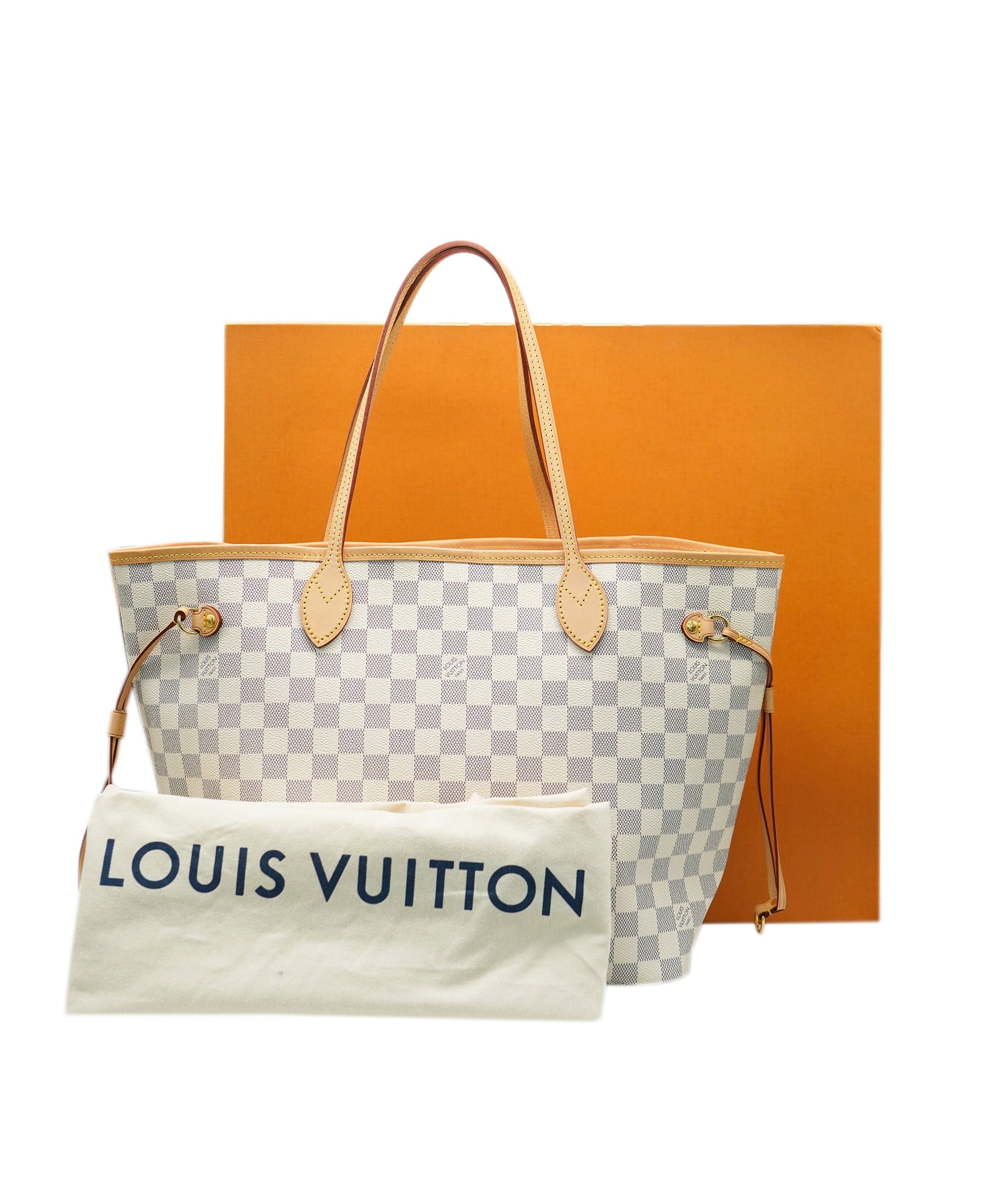 Louis Vuitton Louis Vuitton Neverfull MM Azur AVC2097