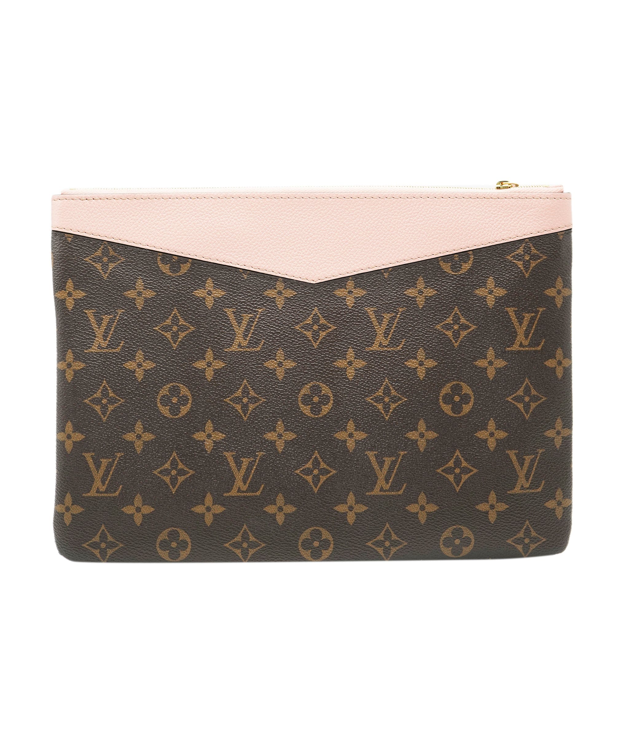 Louis Vuitton Louis Vuitton Rose Poudre Monogram Canvas Daily Pouch ABC0778