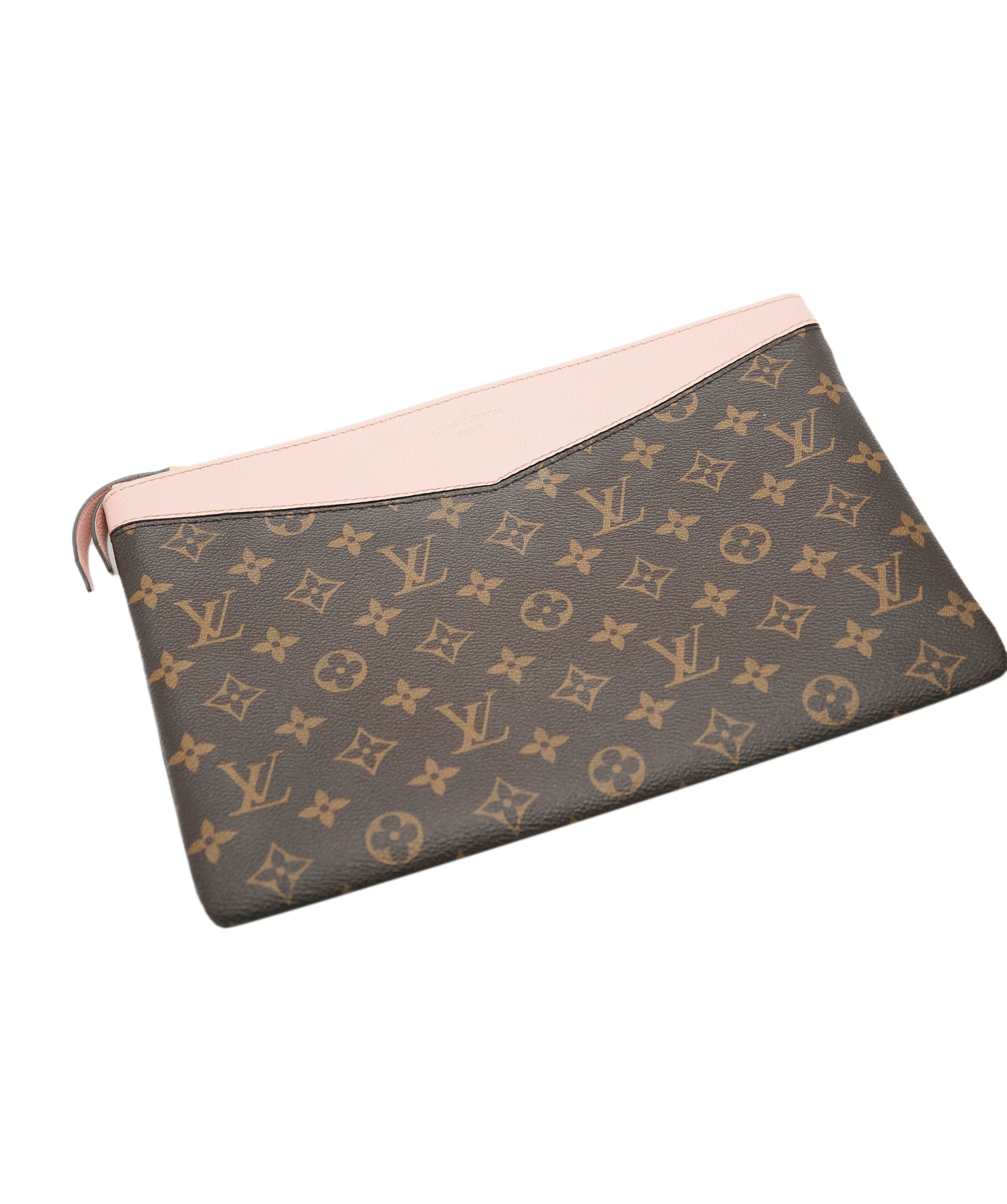 Louis Vuitton Louis Vuitton Rose Poudre Monogram Canvas Daily Pouch ABC0778