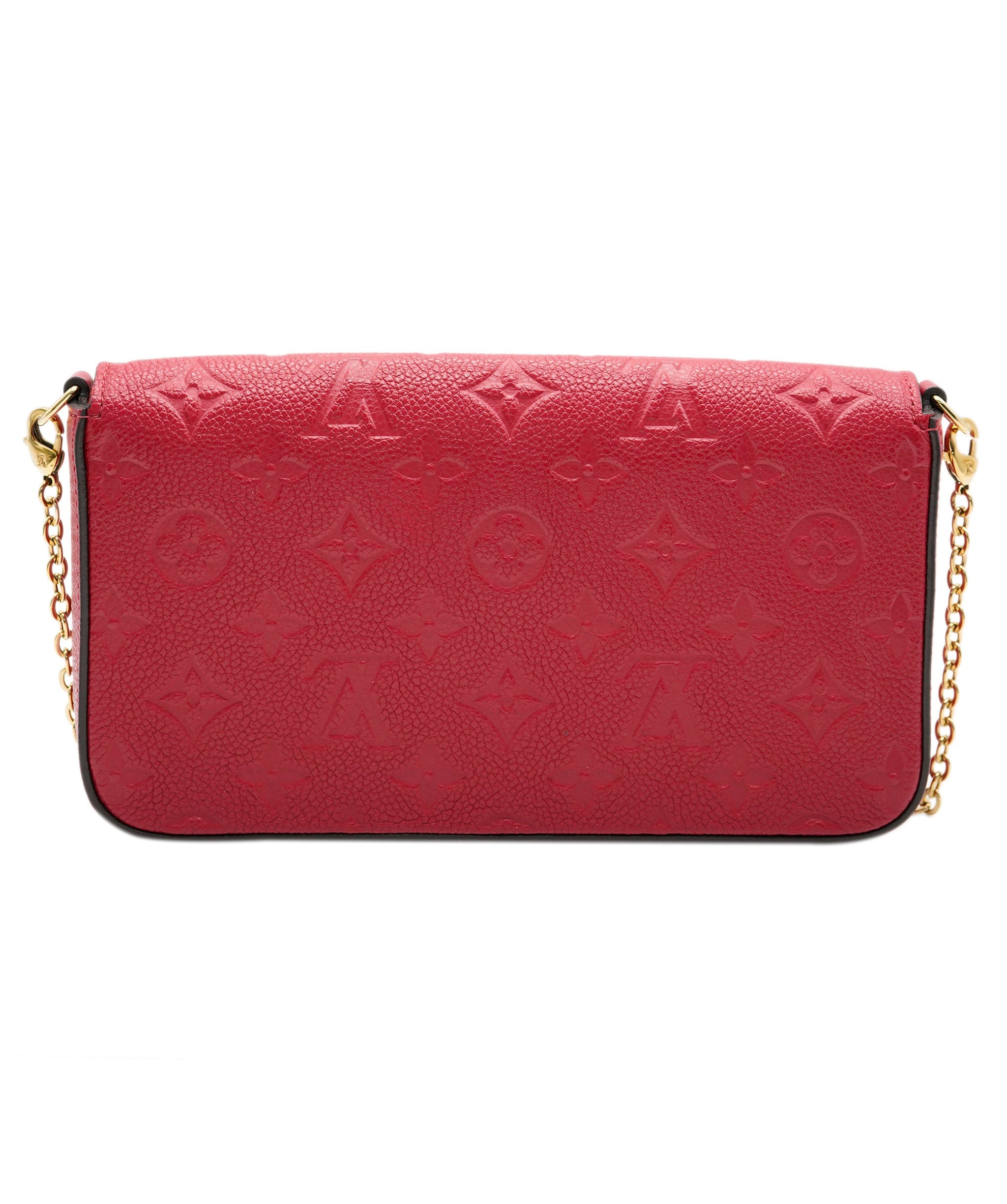 Louis Vuitton Louis Vuitton Scarlet Red Monogram Empreinte Félicie Pochette 132272