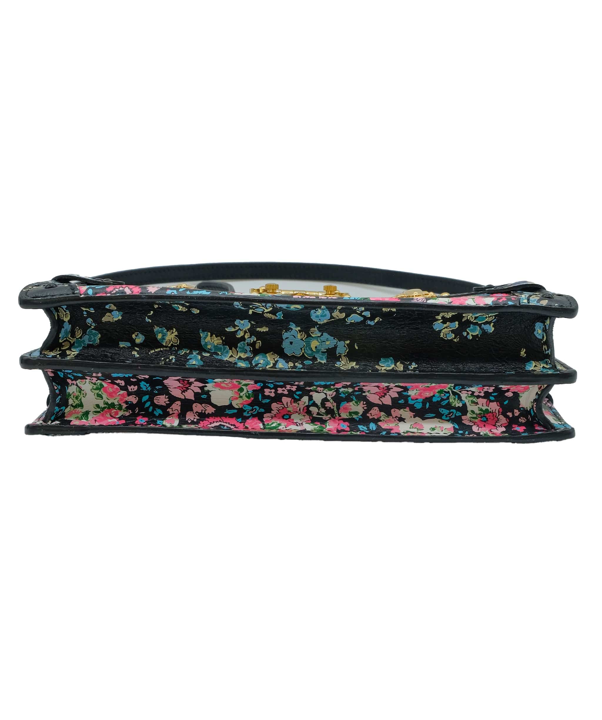 Louis Vuitton Louis Vuitton Trunk Clutch  Floral Print Leather ASC5331