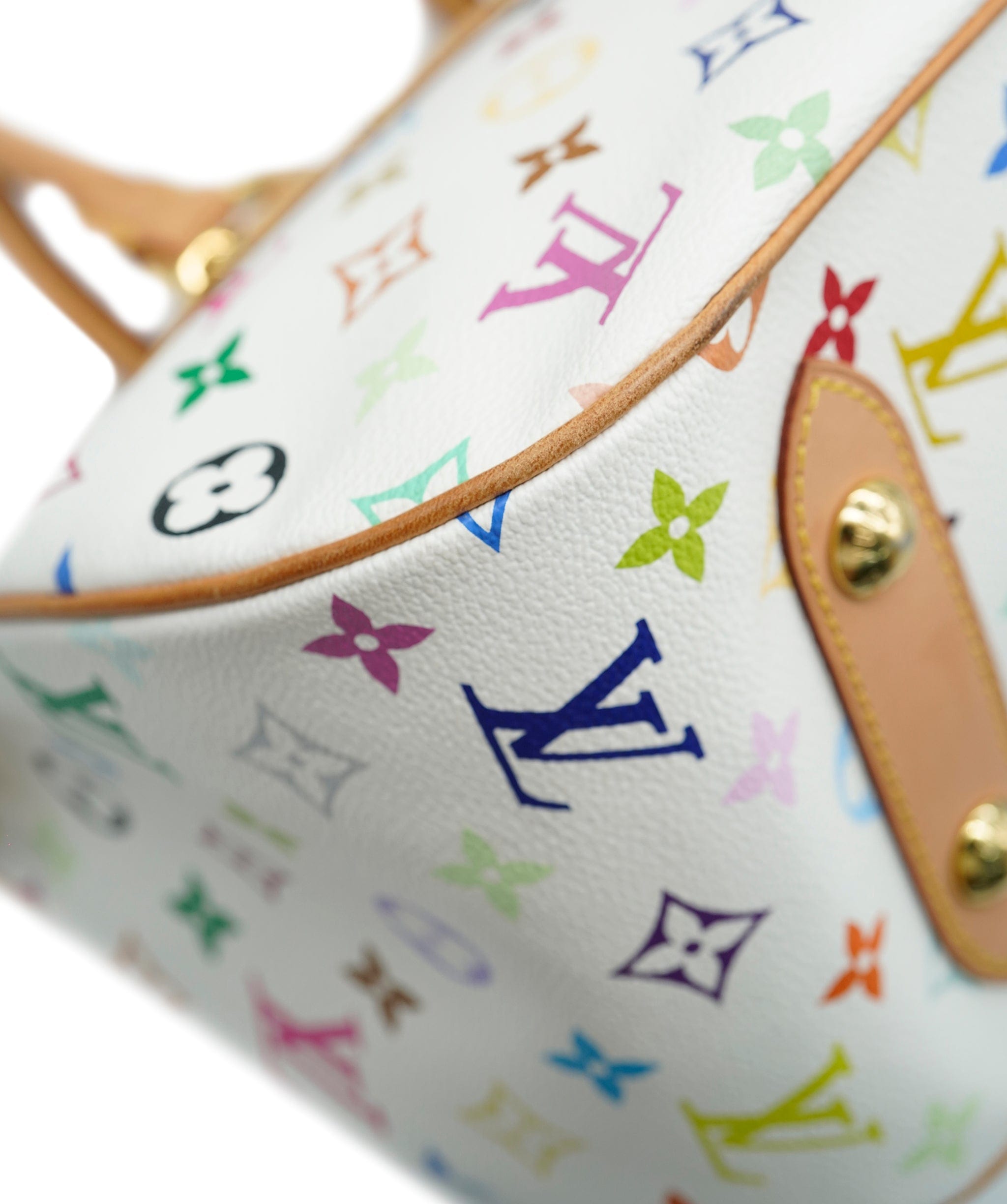 Louis Vuitton Louis Vuitton White Multicolore Monogram Rita ASC2107