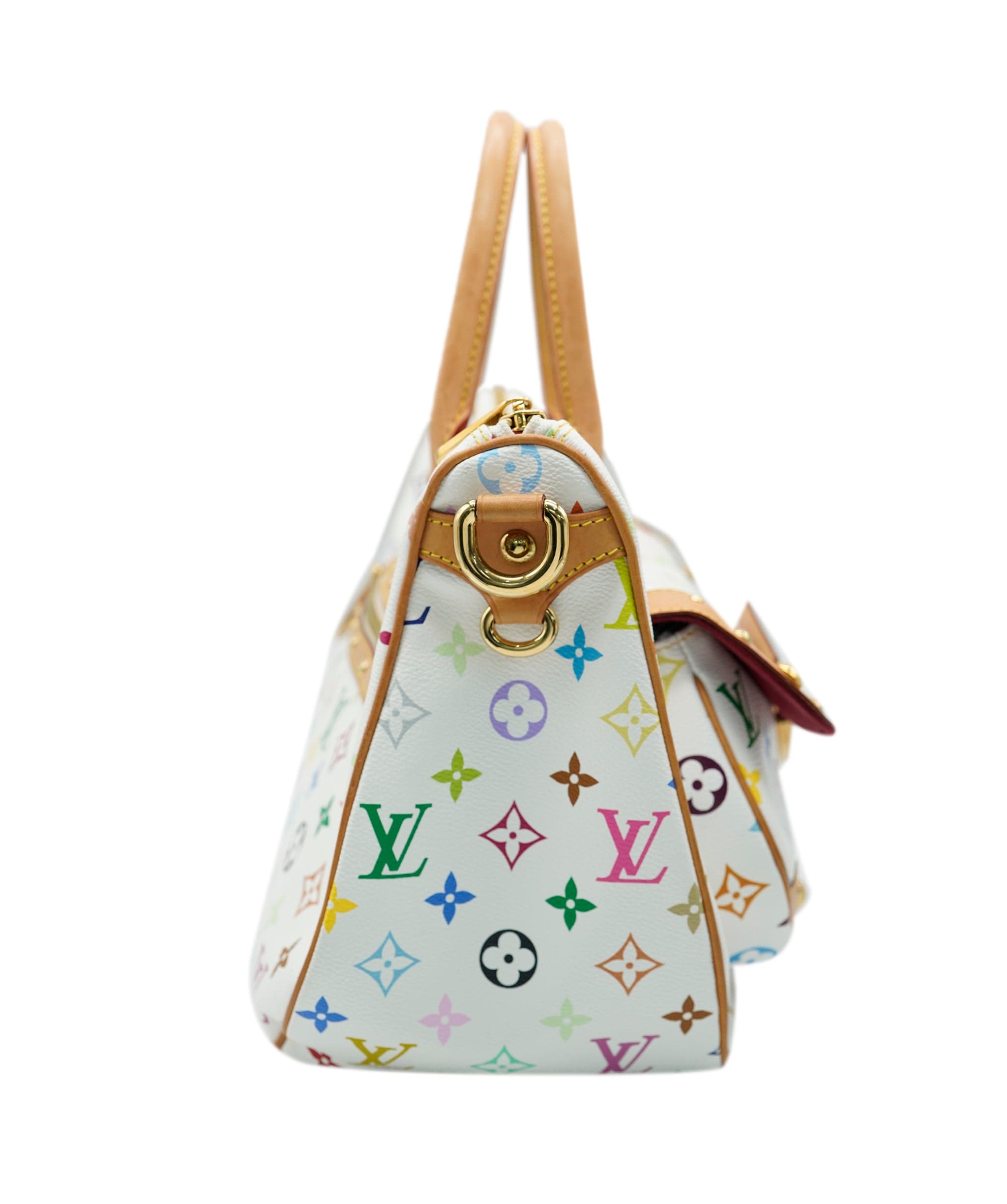 Louis Vuitton Louis Vuitton White Multicolore Monogram Rita ASC2107