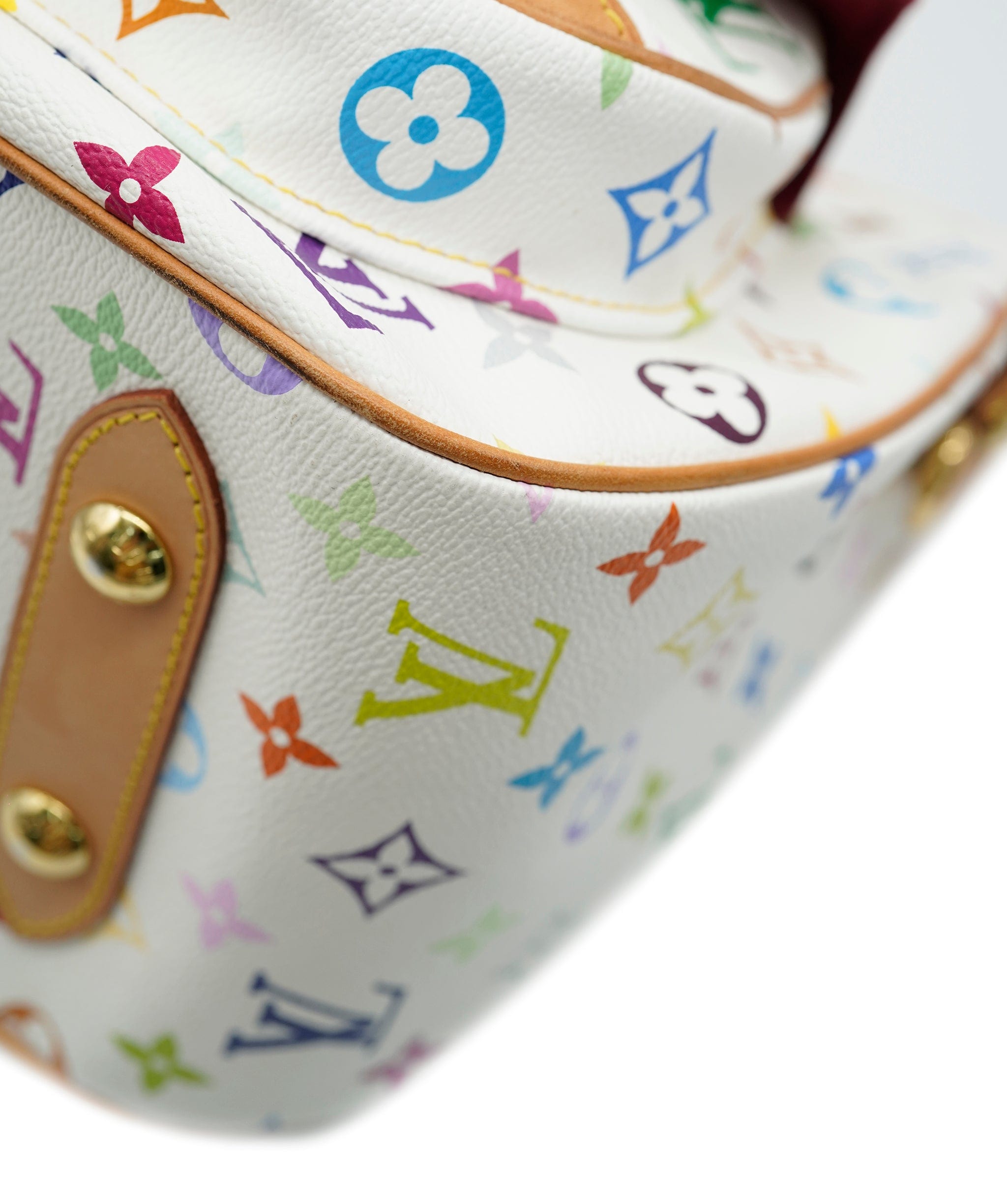 Louis Vuitton Louis Vuitton White Multicolore Monogram Rita ASC2107