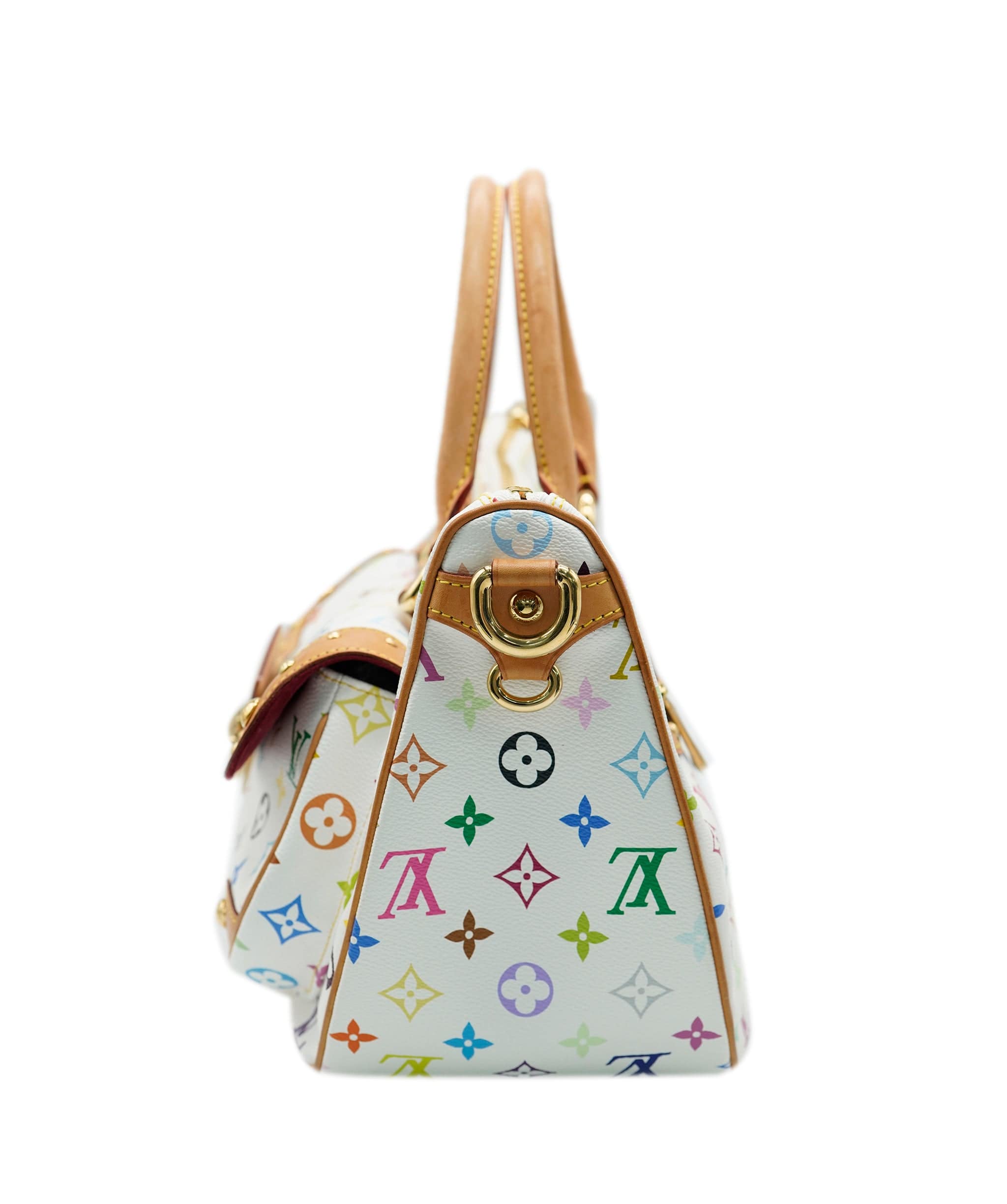 Louis Vuitton Louis Vuitton White Multicolore Monogram Rita ASC2107