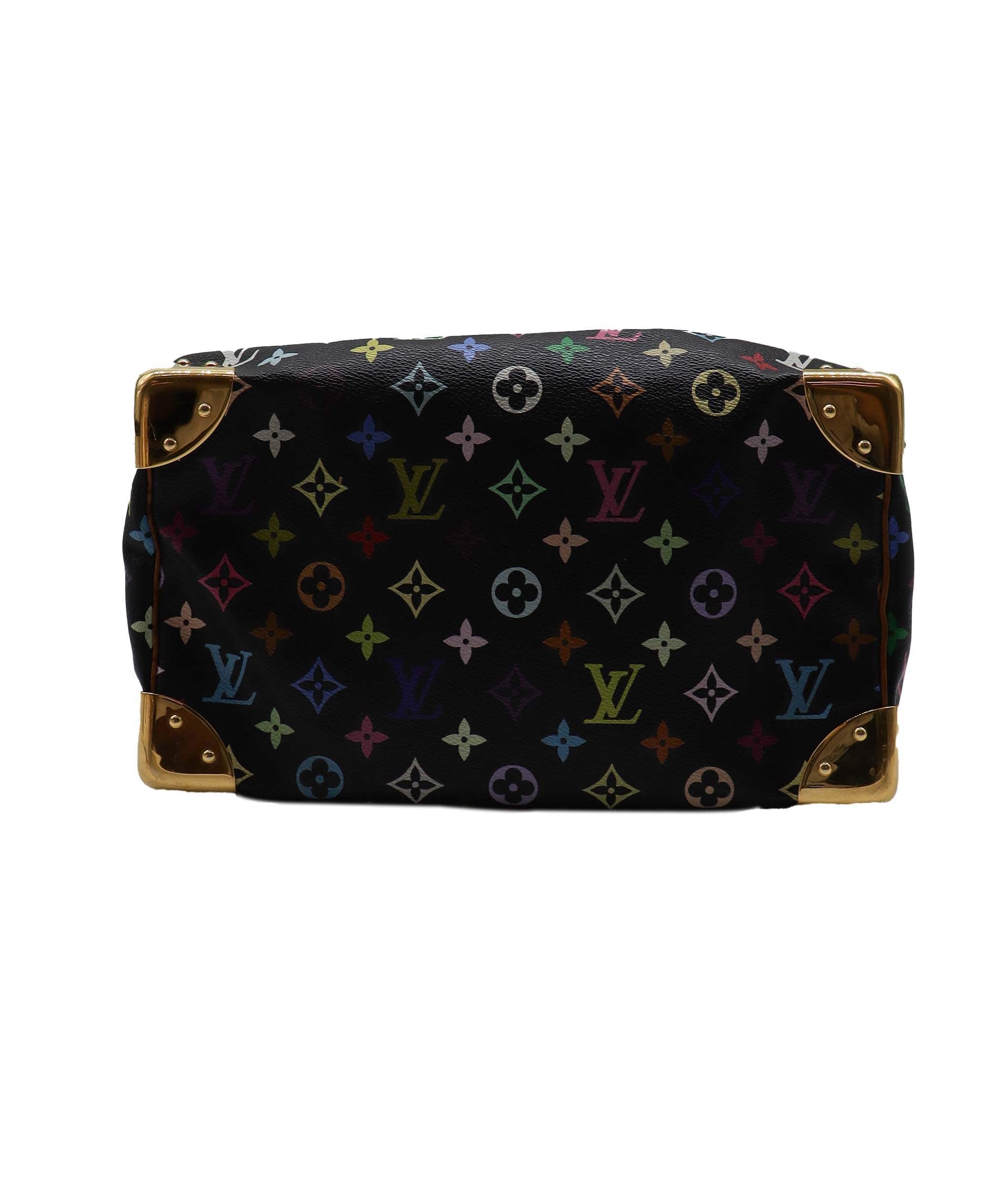 Louis Vuitton Louis Vuitton x Murakami Speedy Black Multicoloure Monogram Canvas  SKC1880