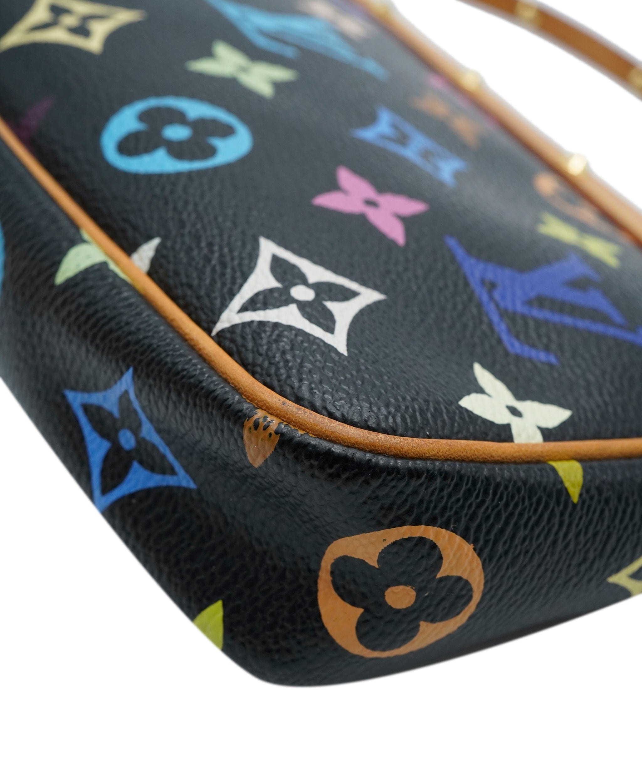 Louis Vuitton Louis Vuitton x Takashi Murakami Multicolore Monogram Canvas Pochette Accessories ABC0885