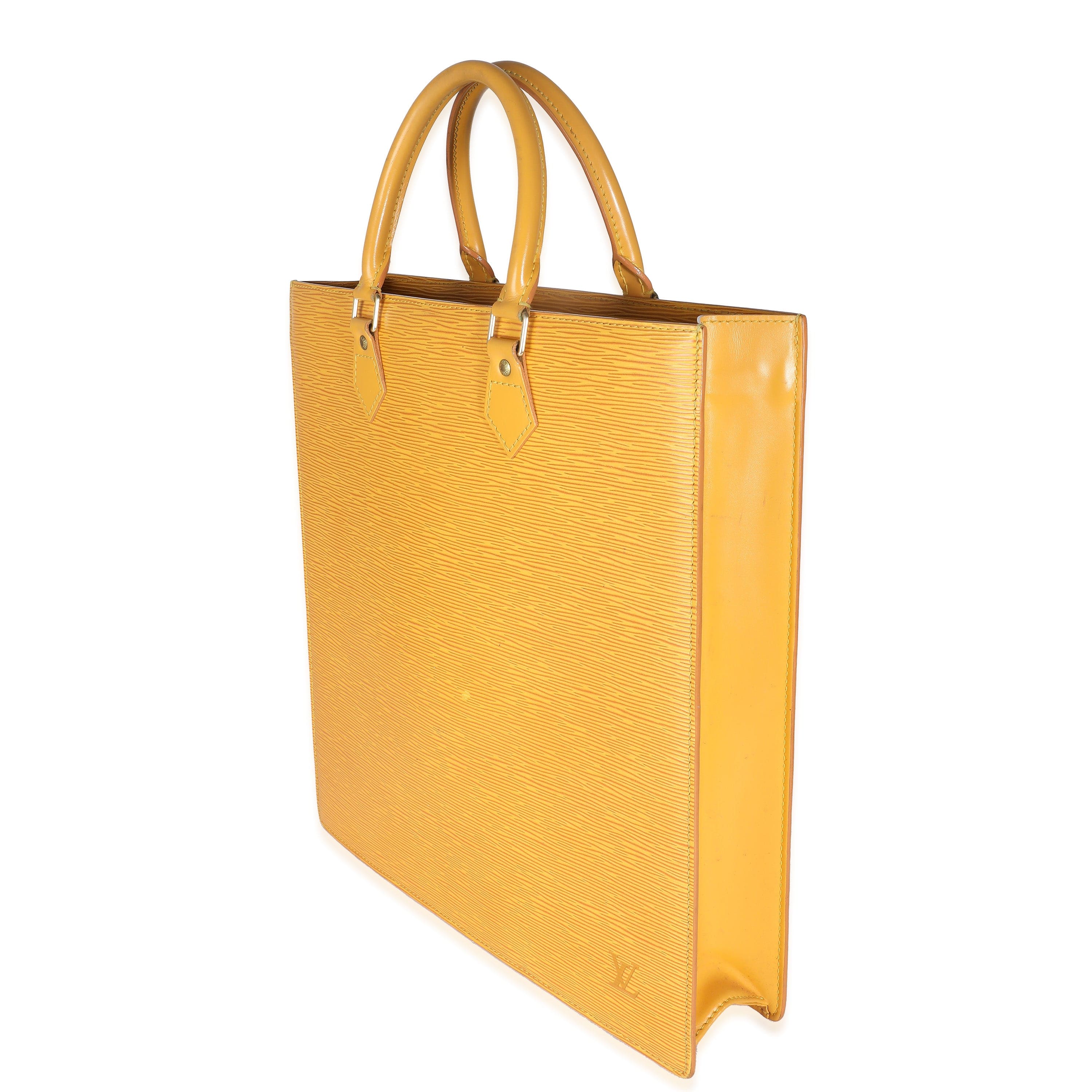 Louis Vuitton Louis Vuitton Yellow Epi Leather Tote Bag ASC5206