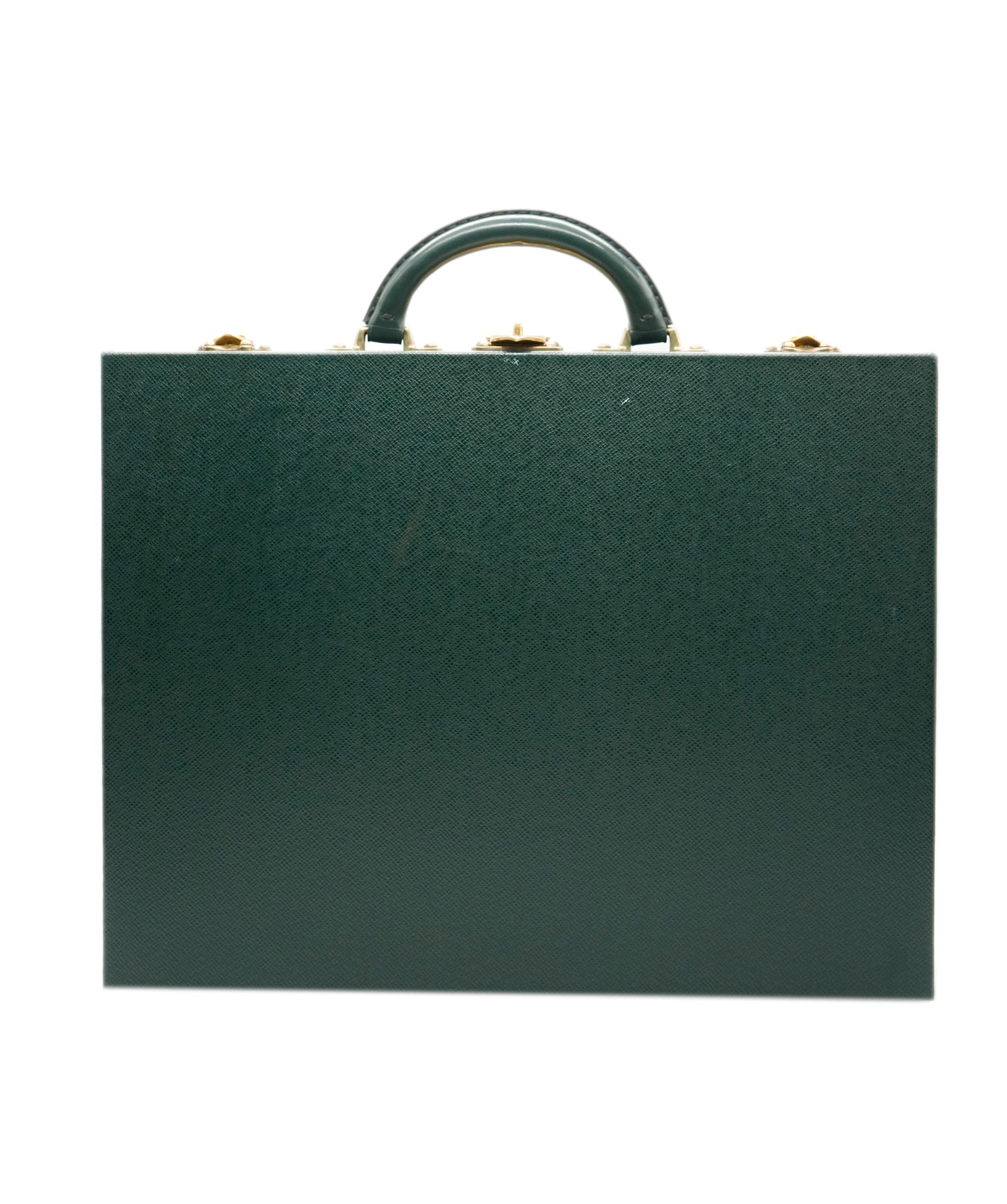 Louis Vuitton LV Diplomat Forest Green Trunk with GHW - ASL10235