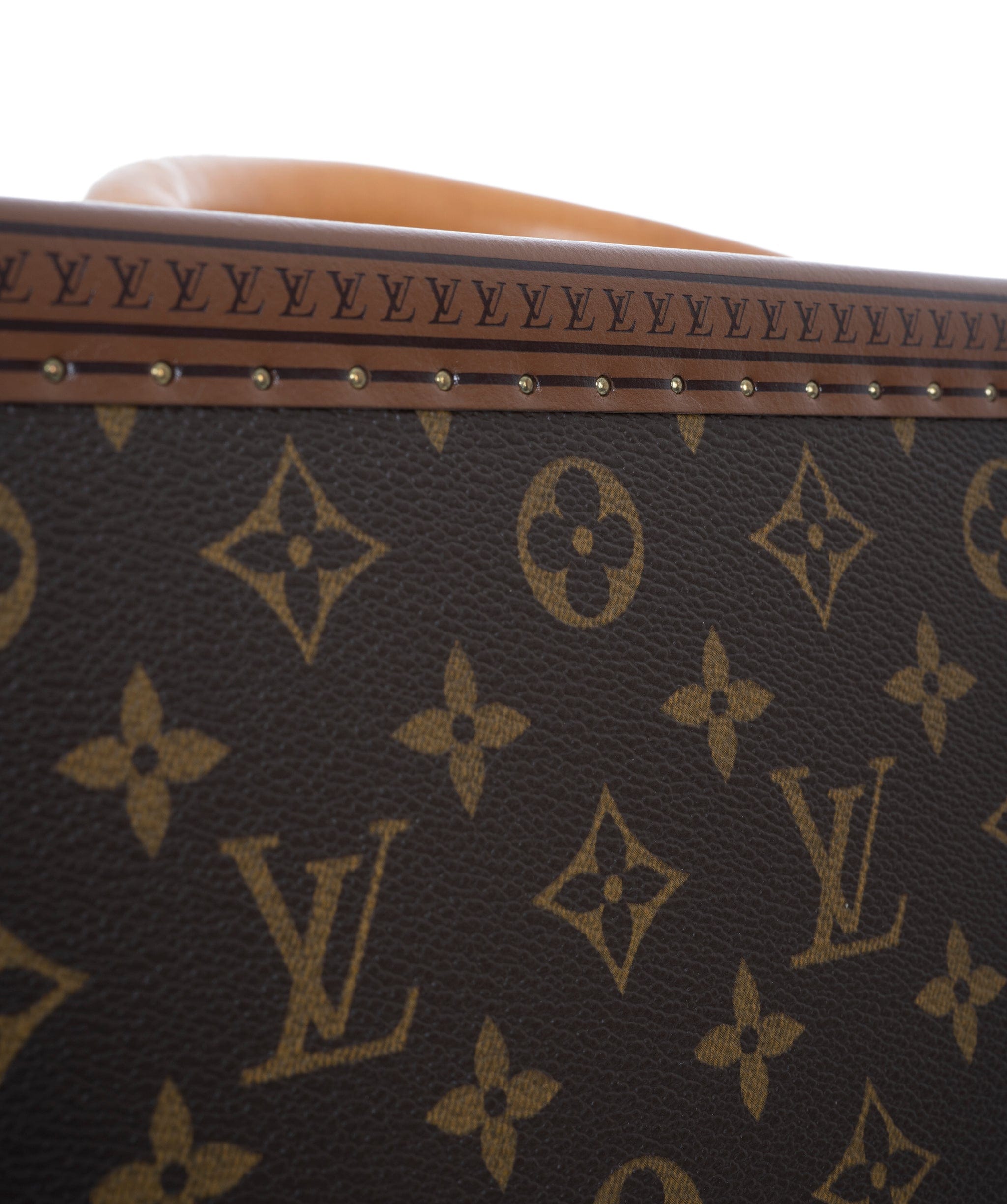 Louis Vuitton LV Monogram Bisten 60 Trunk Case Bag Brown M21327 90179554 ASL7058