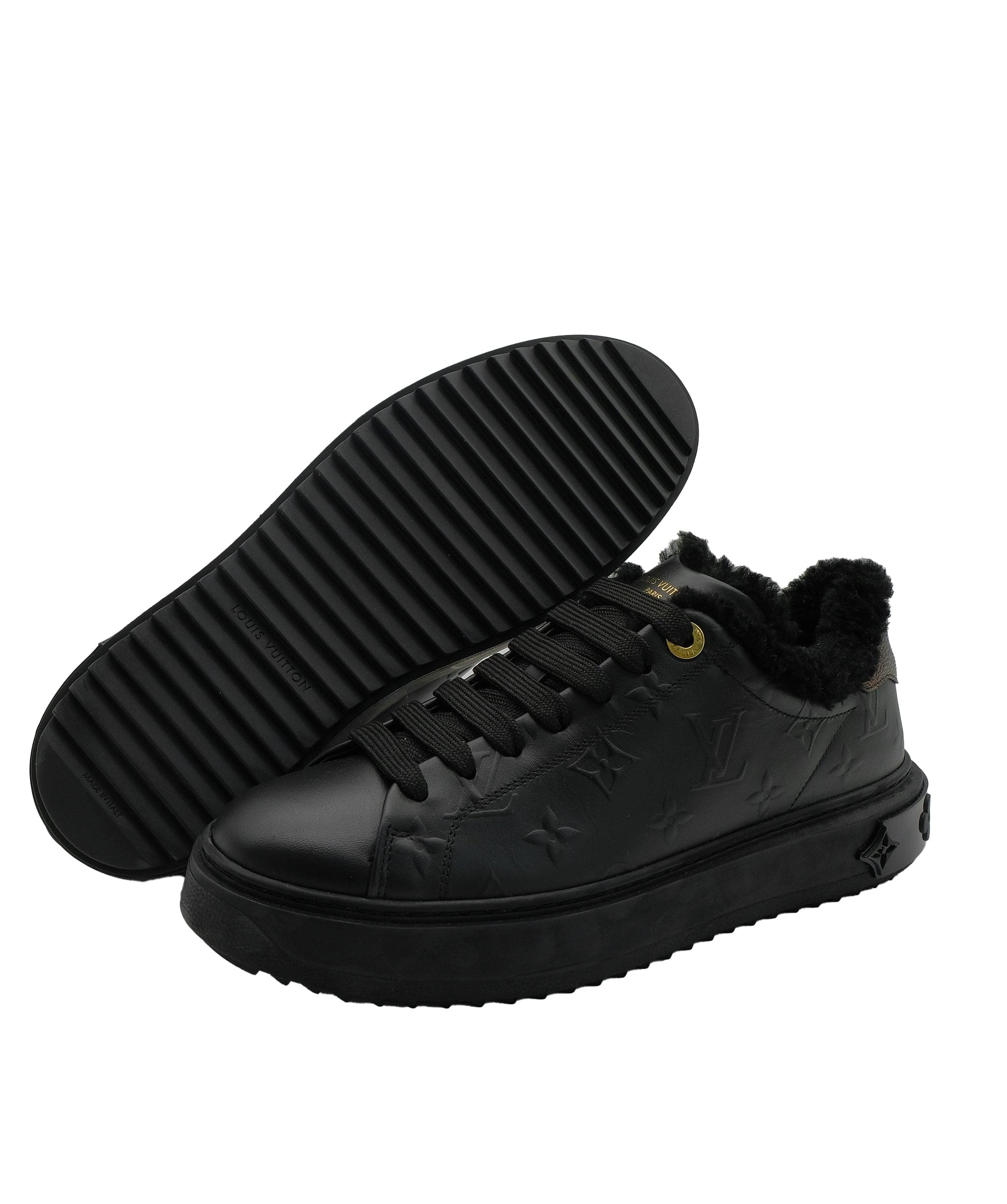 Louis Vuitton Louis Vuitton Black Trainers 39 RJC2665