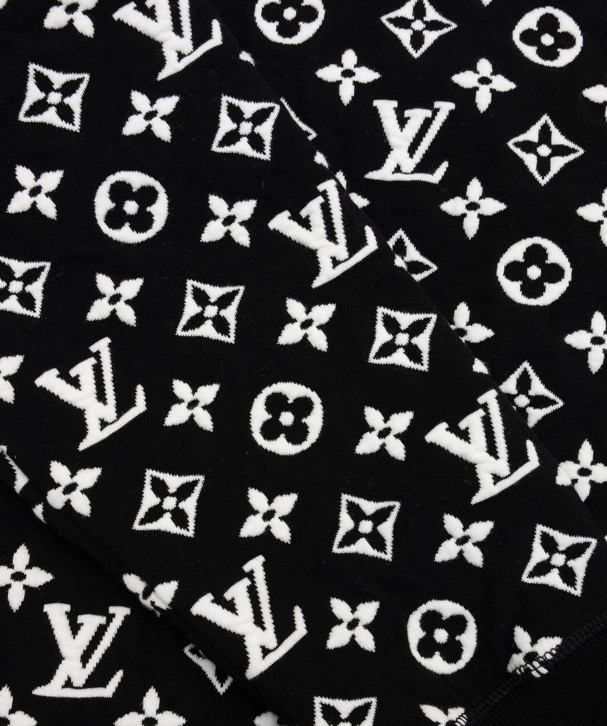 Louis Vuitton Louis Vuitton Jumper Black White RJC2375