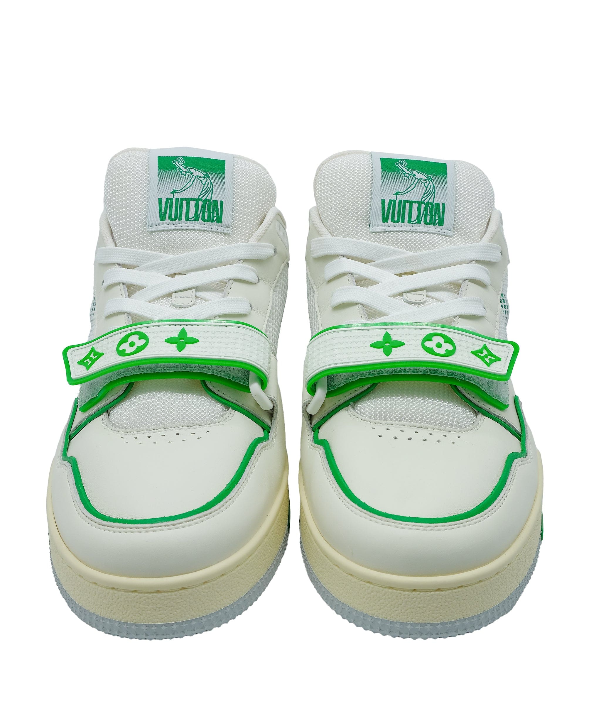 Louis Vuitton Louis vuitton trainers  Sneaker green and white RJC3163