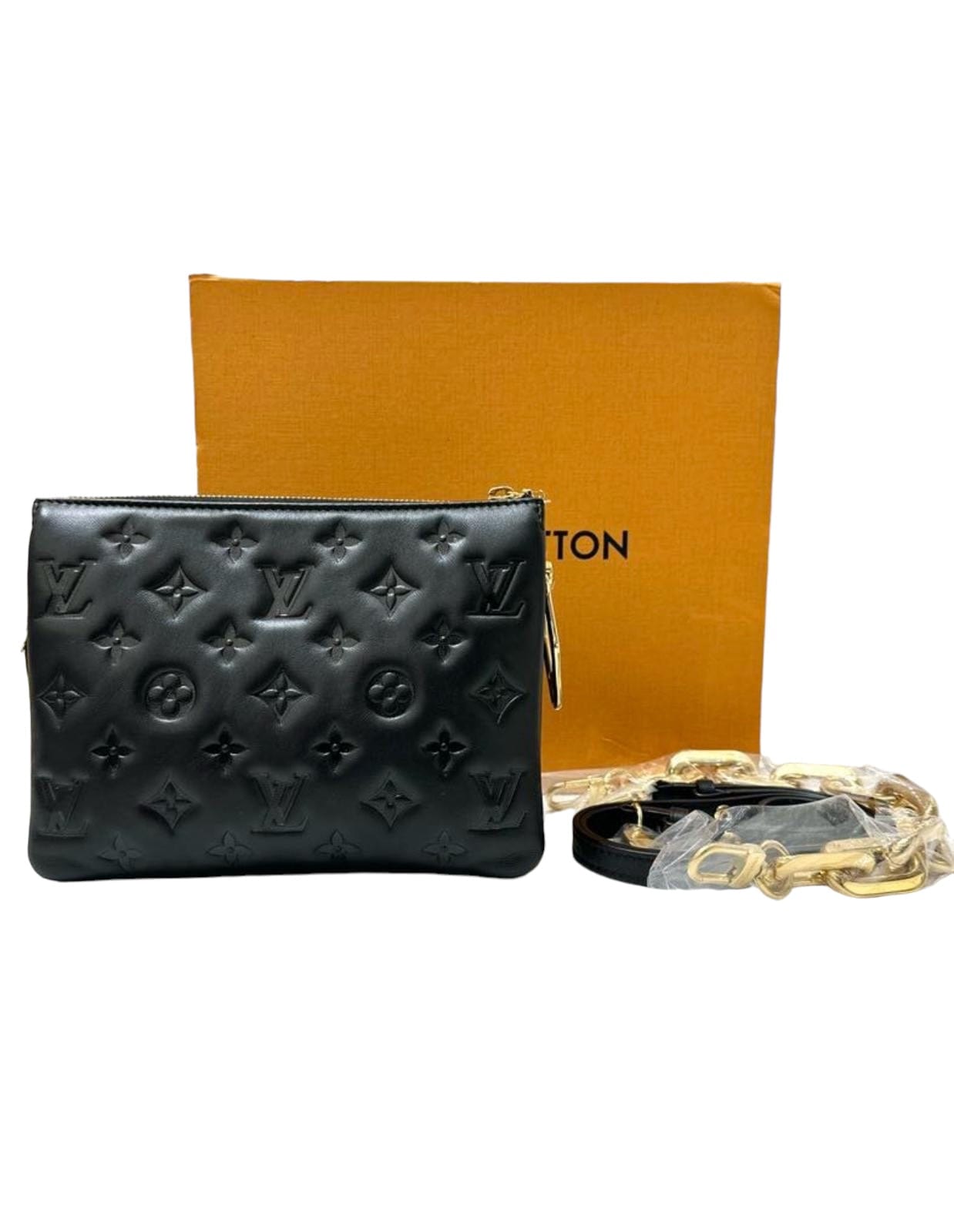 Louis Vuitton LV Coussin BB Black Leather Bag